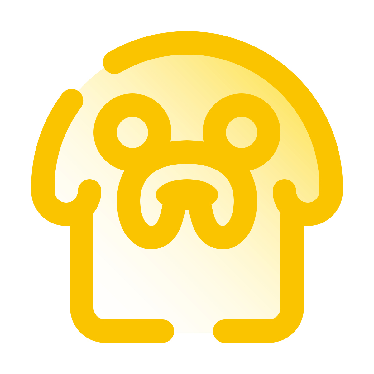 pulsar gradient style jake icon