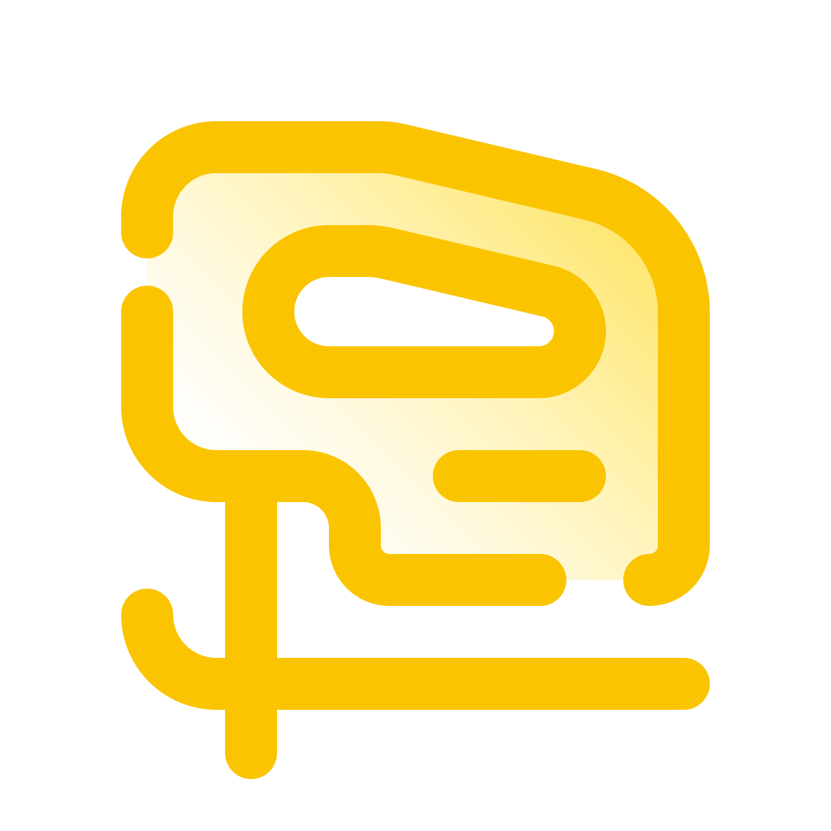pulsar gradient style jigsaw icon