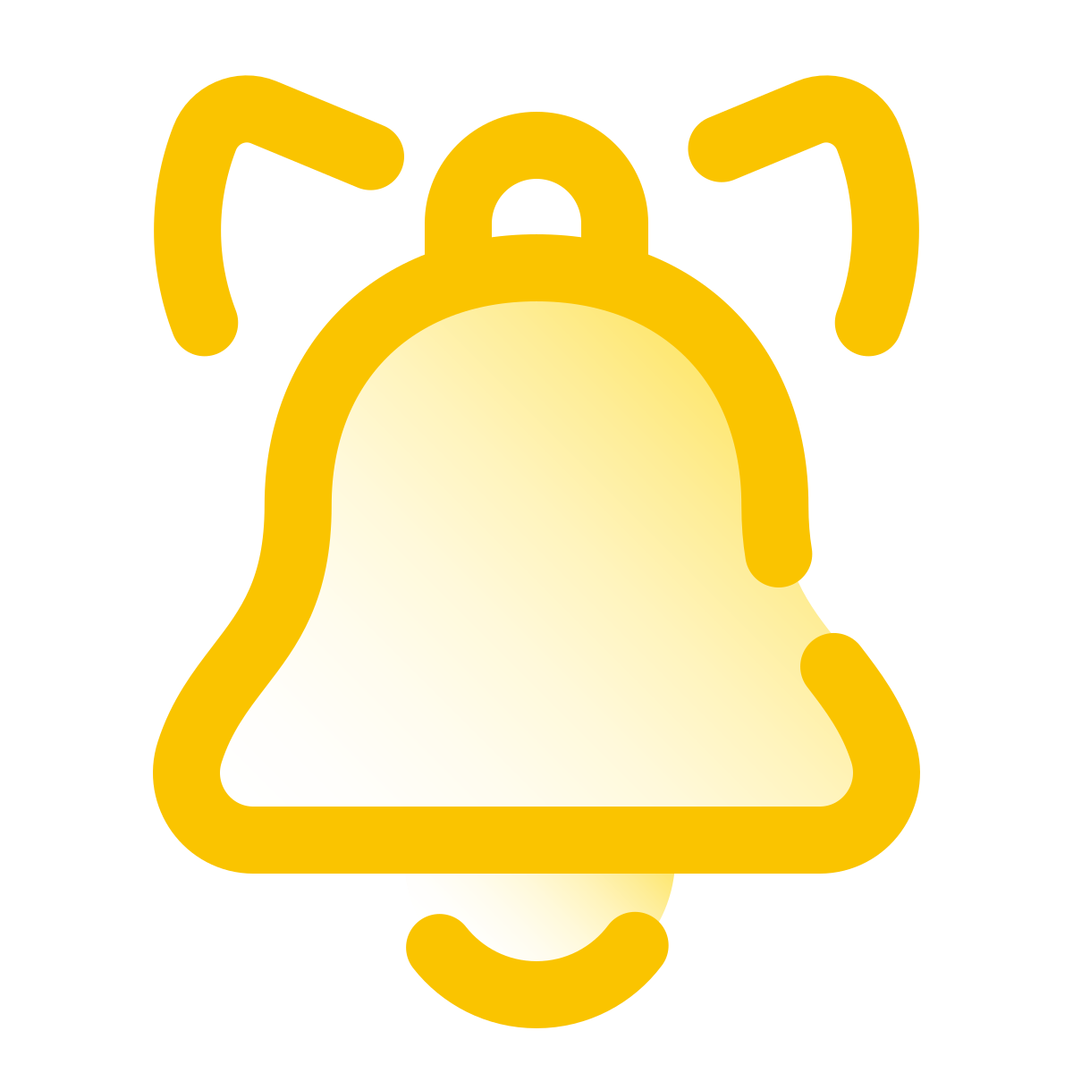 pulsar gradient style jingle bell icon