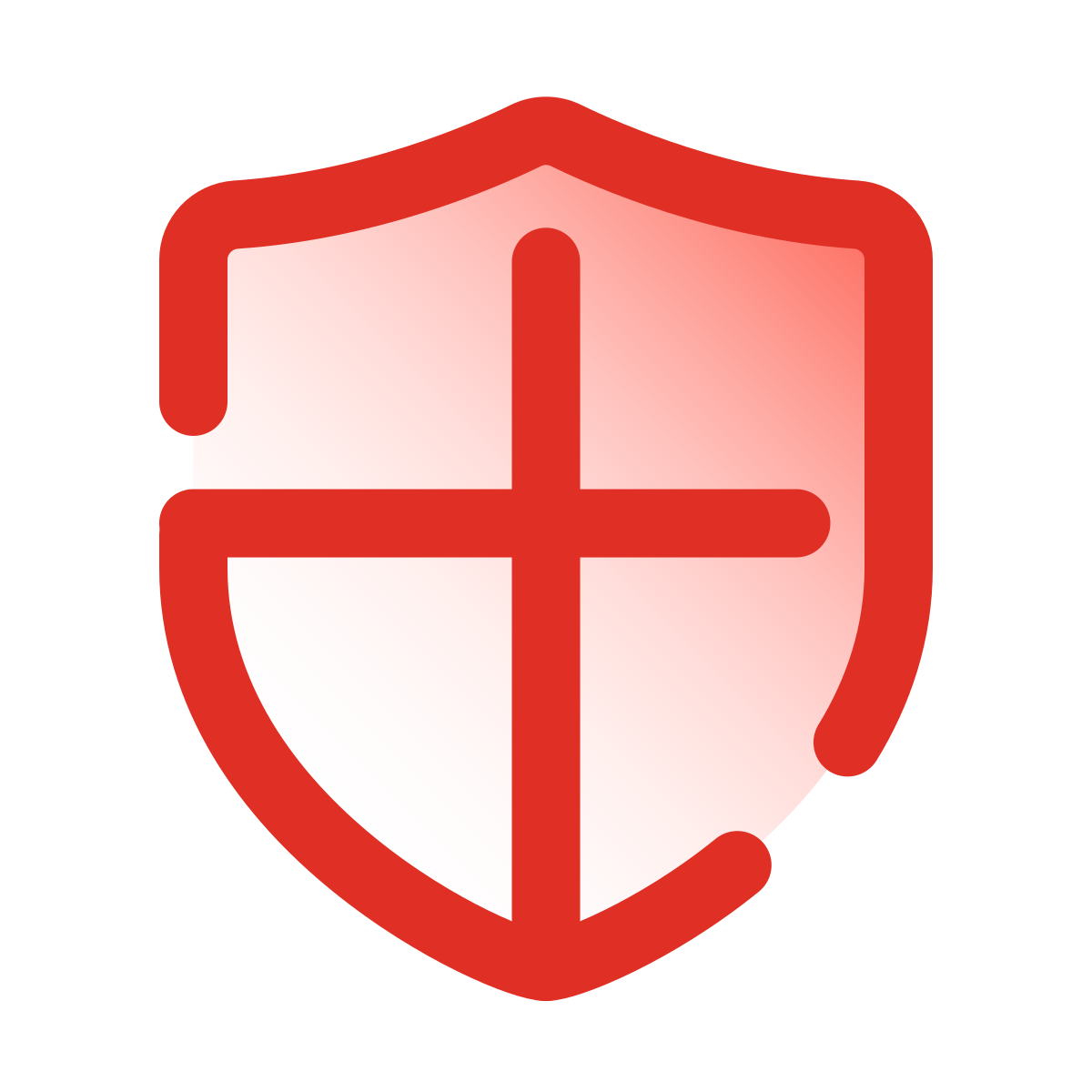 pulsar gradient style knight shield icon