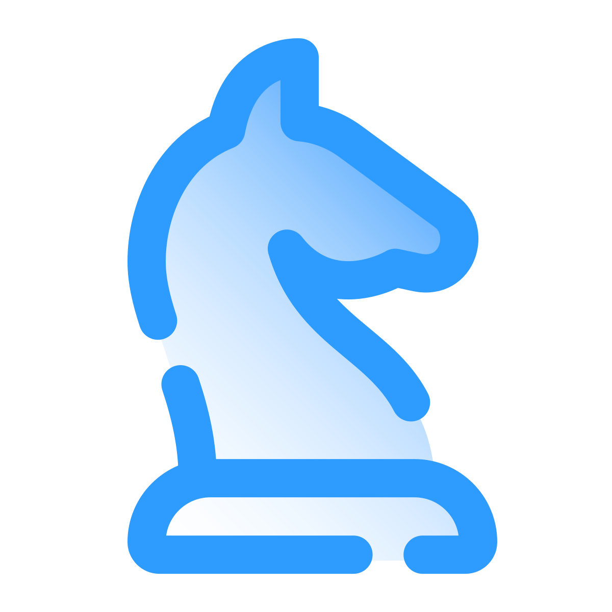 pulsar gradient style knight icon