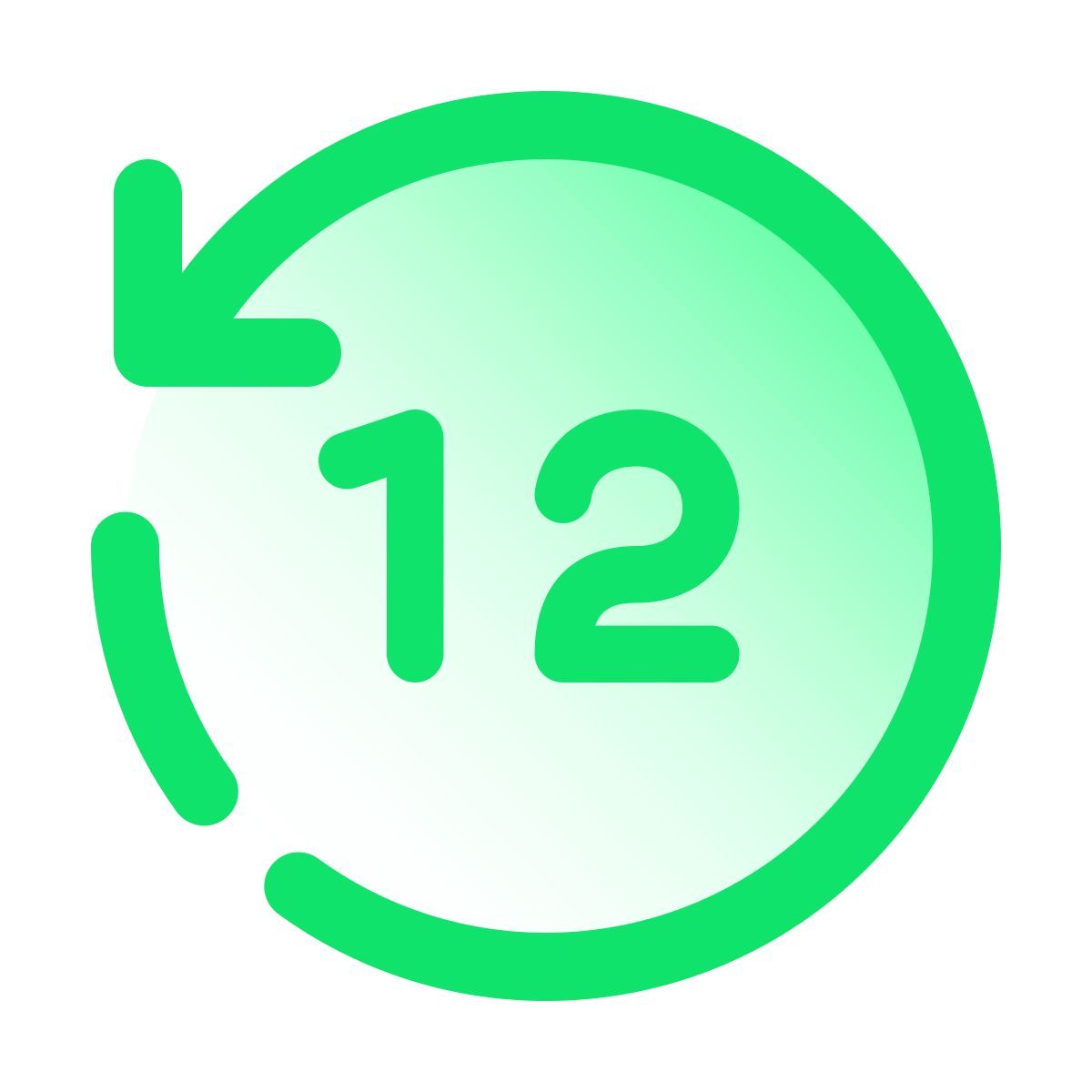 pulsar gradient style 12 dernières heures icon