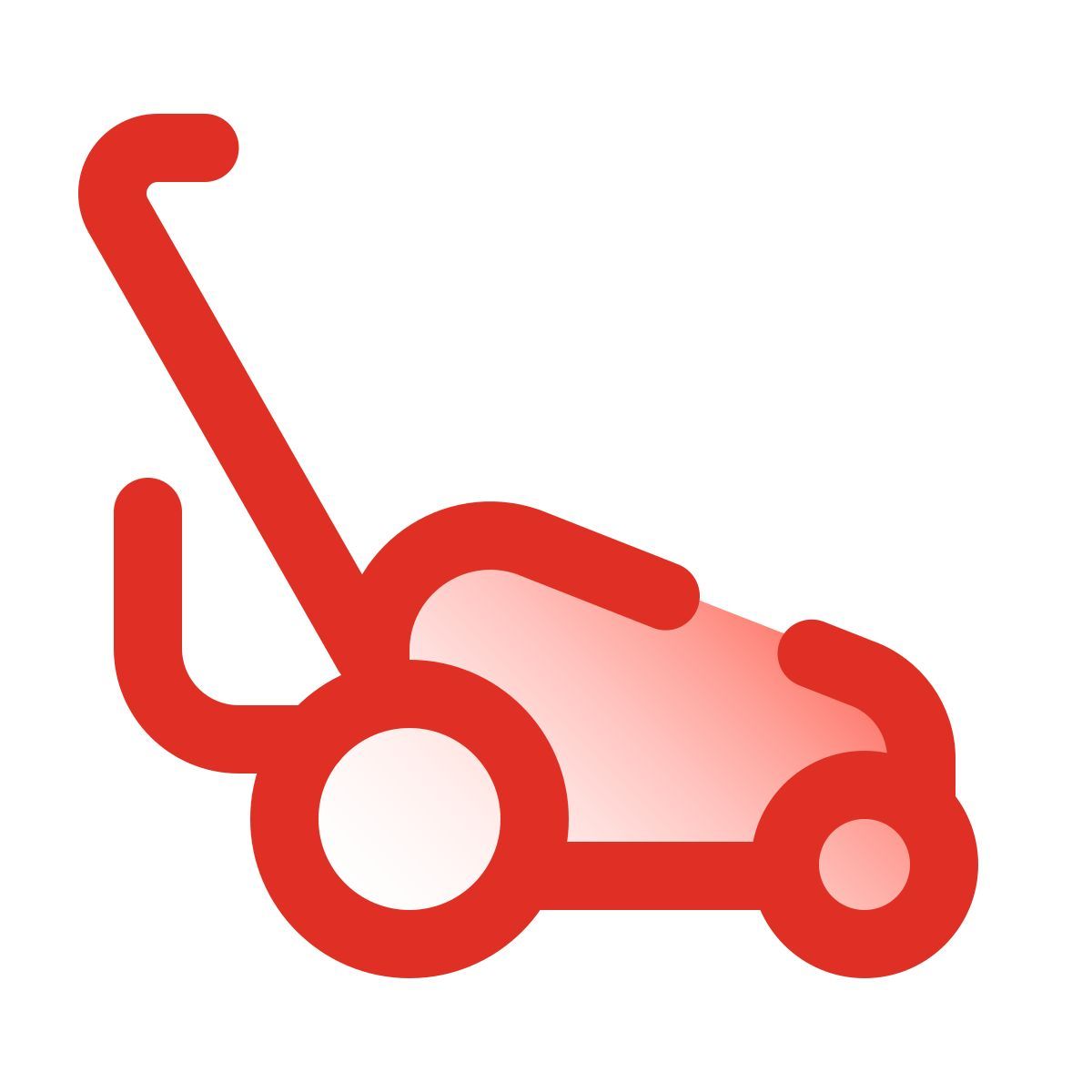 pulsar gradient style tondeuse à gazon icon