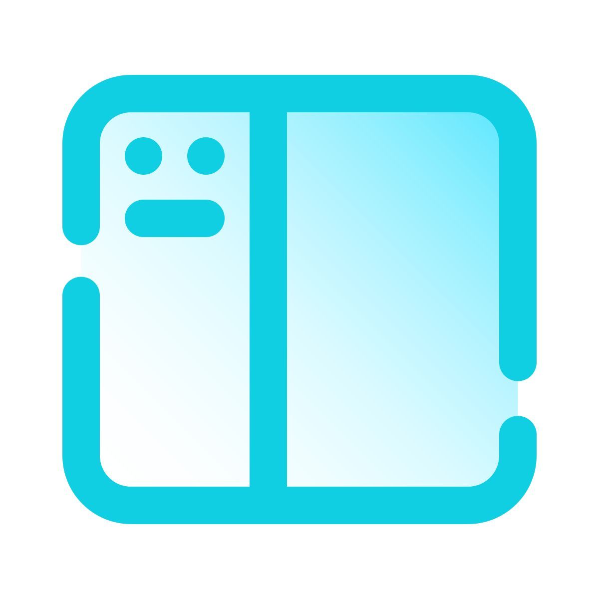 pulsar gradient style barre de navigation gauche icon