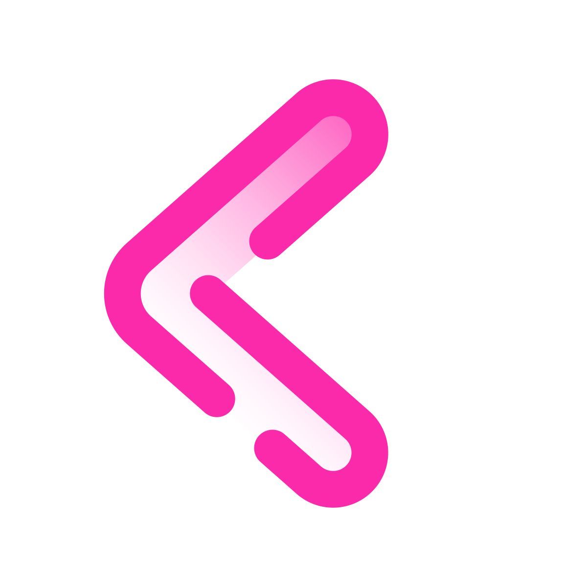 pulsar gradient style less than icon