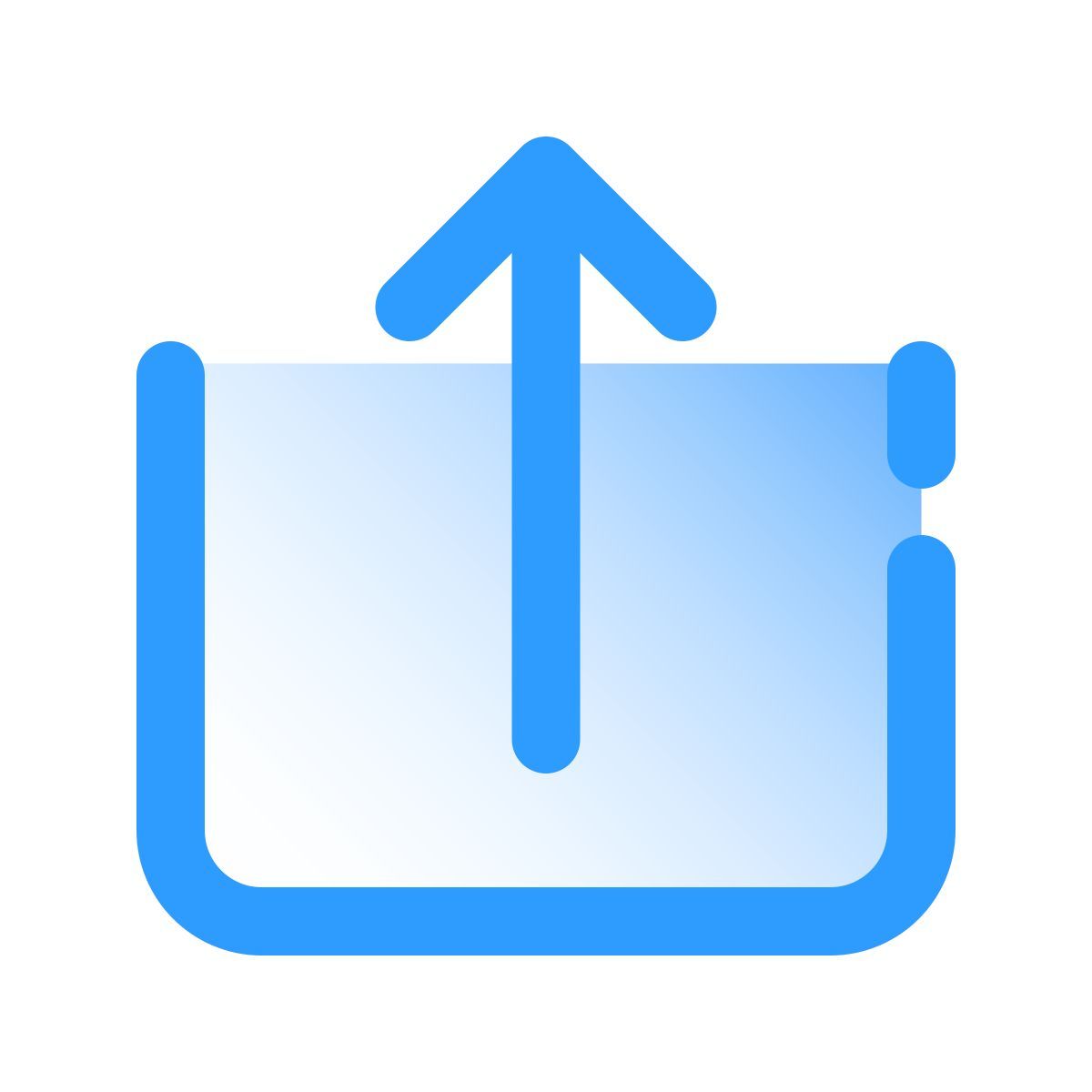 pulsar gradient style salire di livello icon