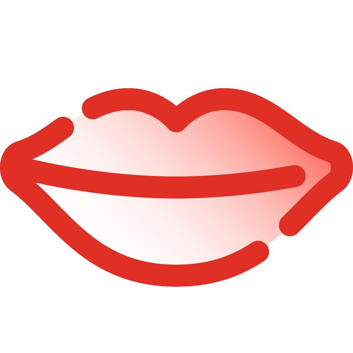 pulsar gradient style 嘴唇 icon