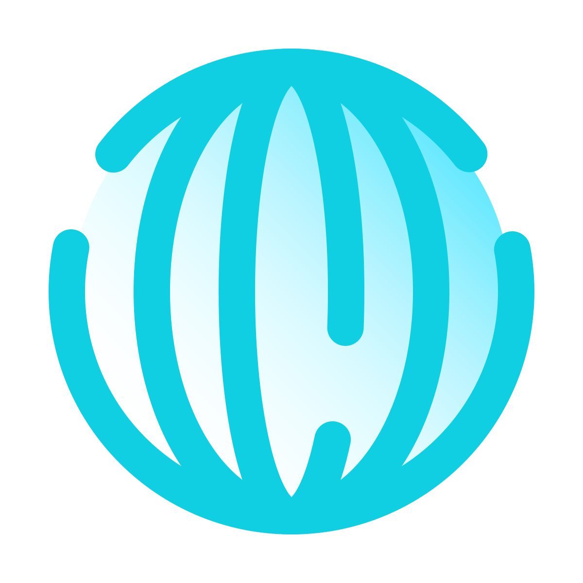 pulsar gradient style longitude icon