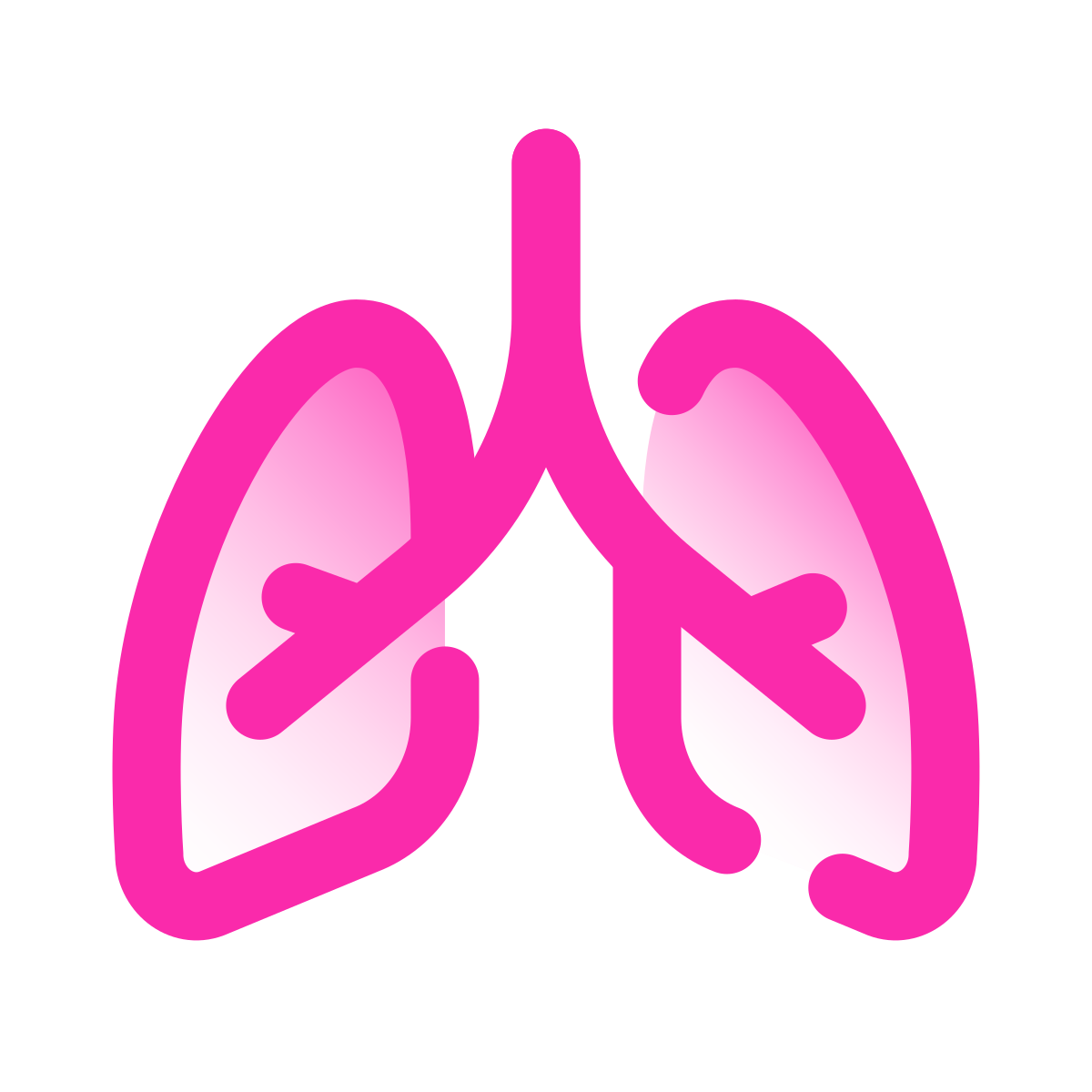 pulsar gradient style lungs icon