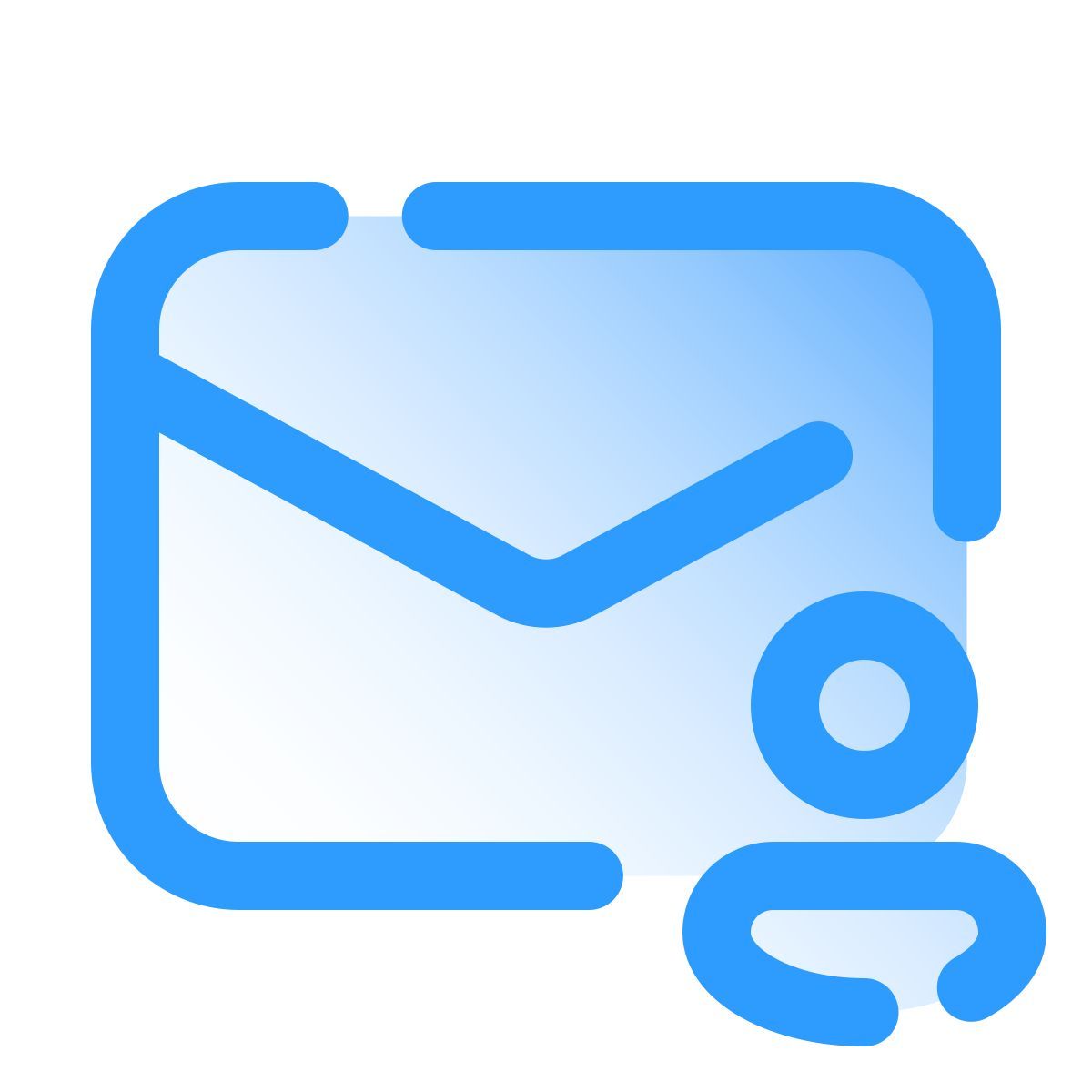 pulsar gradient style e mail konto icon