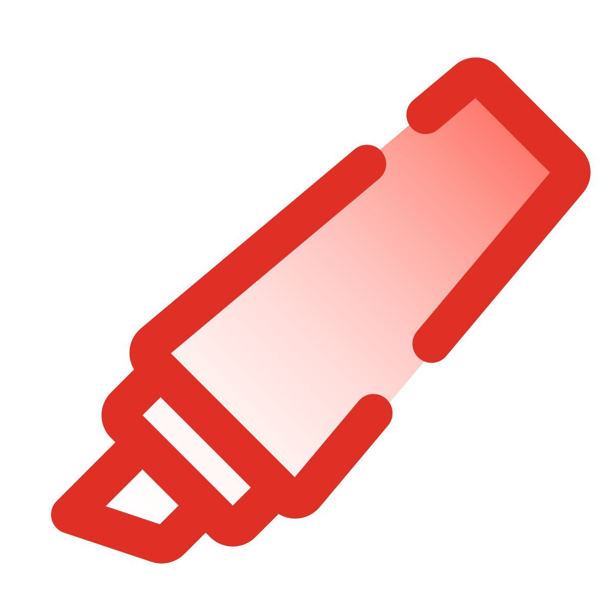 pulsar gradient style marker pen icon