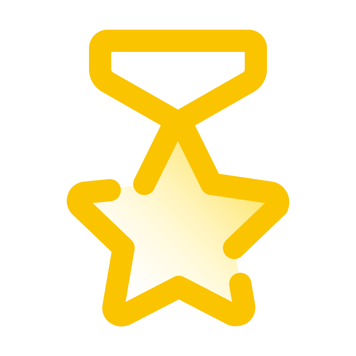 pulsar gradient style medal icon
