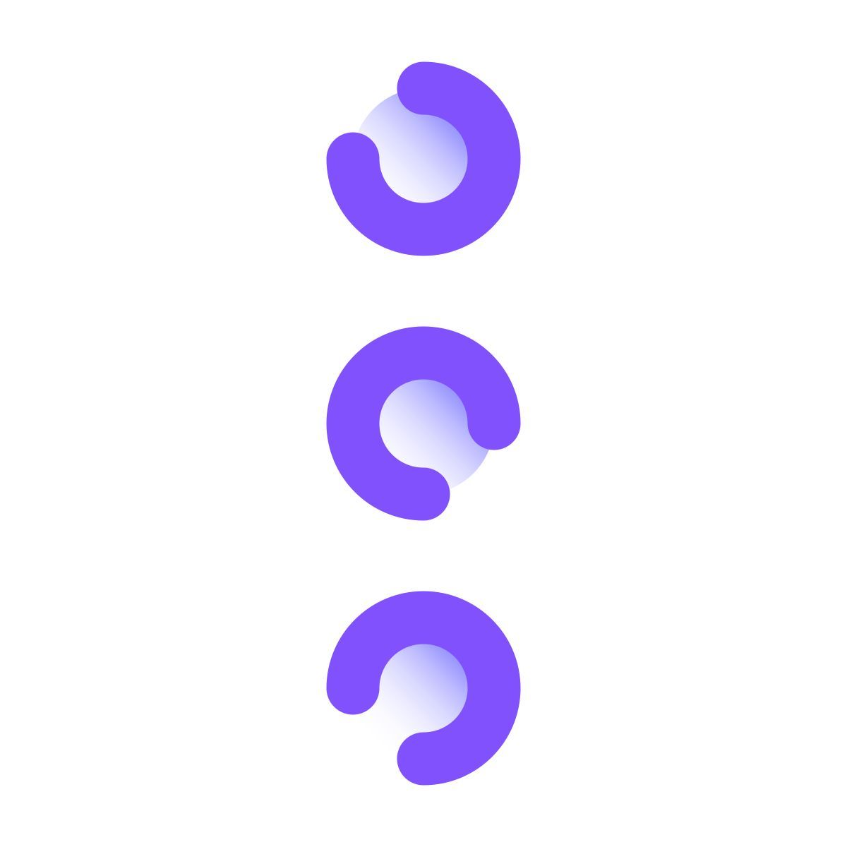 pulsar gradient style menú 2 icon