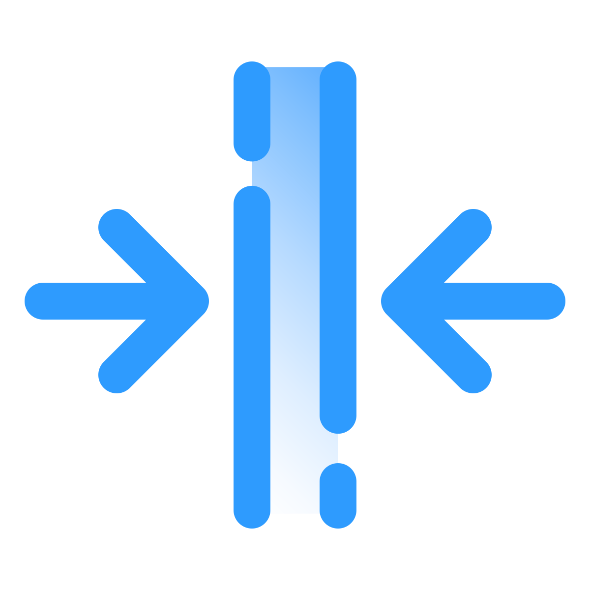 pulsar gradient style merge vertical icon