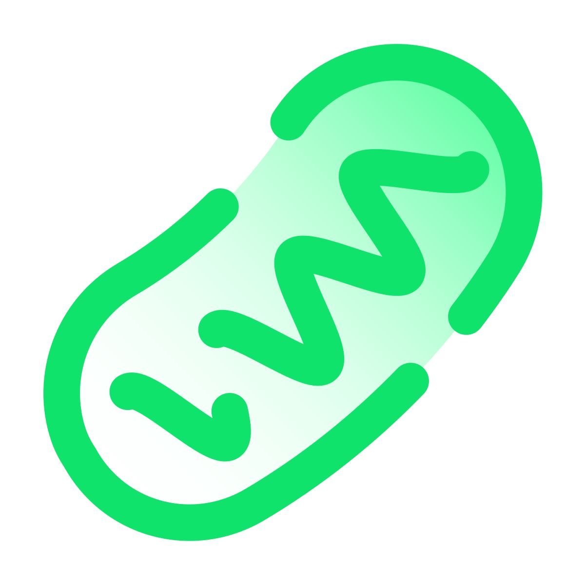 pulsar gradient style mitocôndria icon