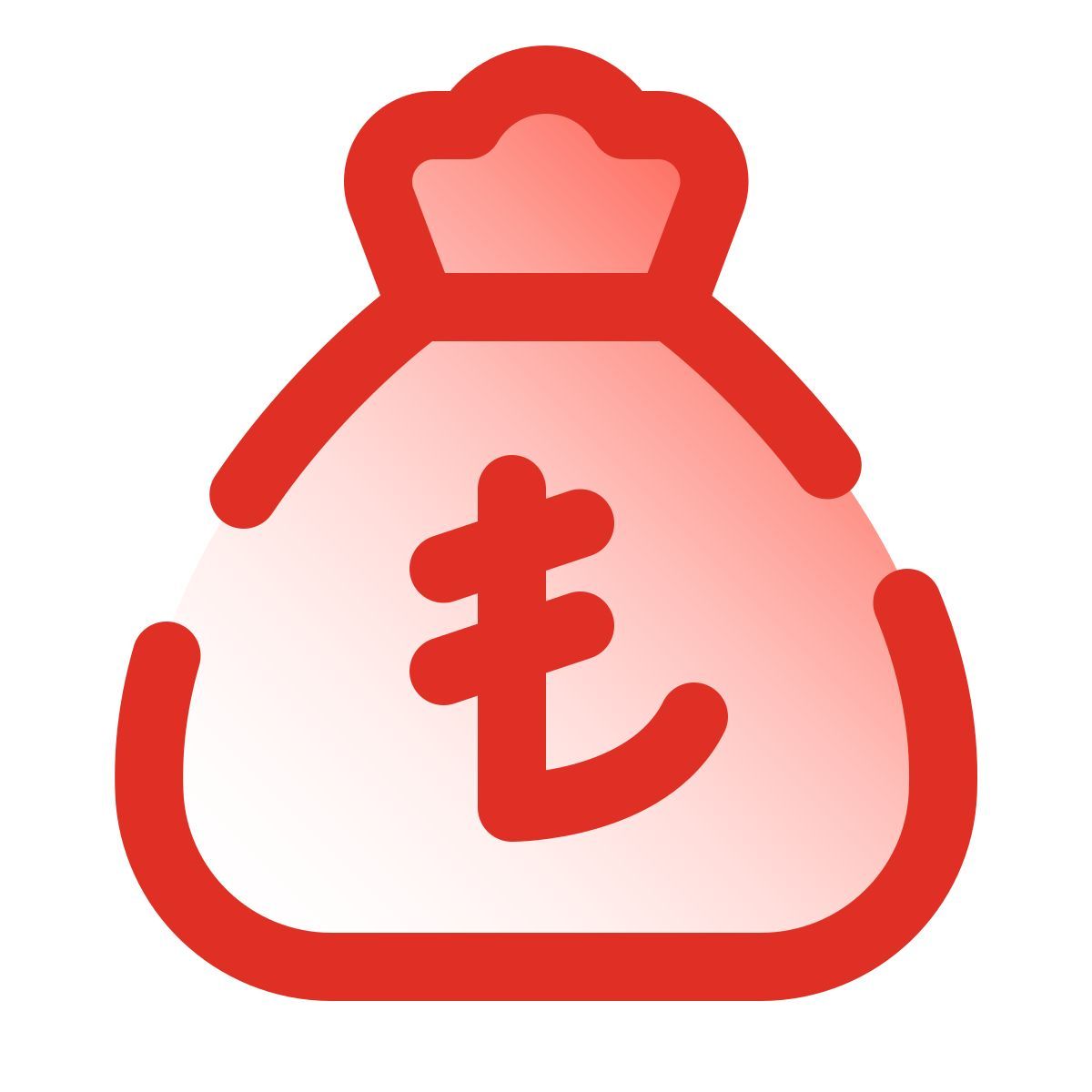 pulsar gradient style bolsa de dinero lira icon