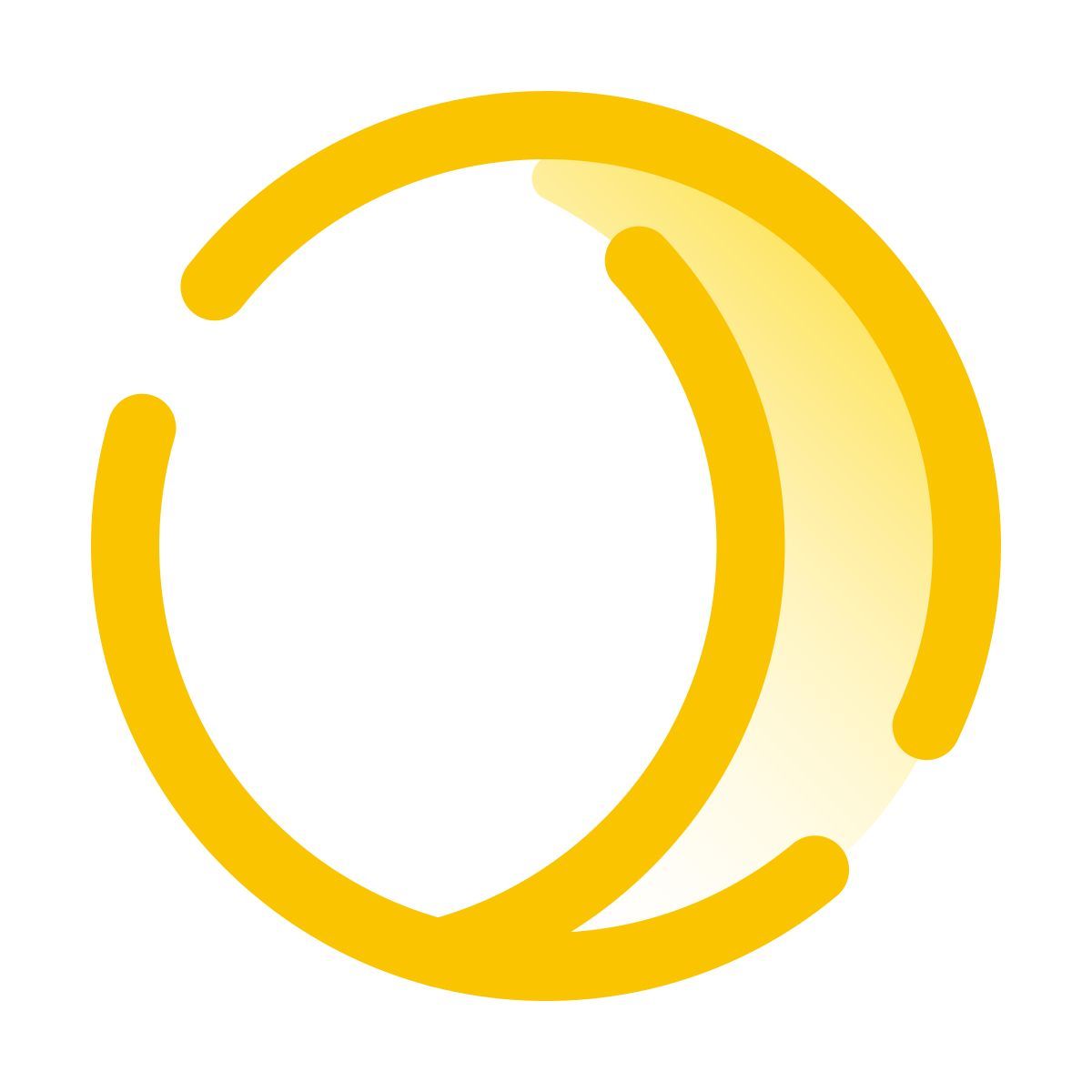 pulsar gradient style luna icon