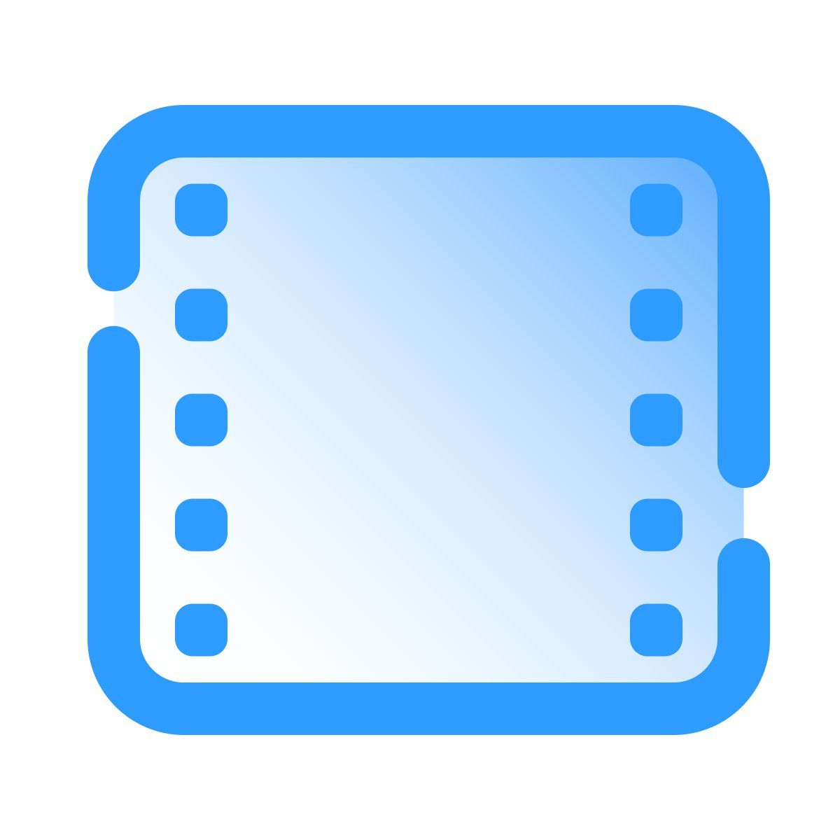 pulsar gradient style 电影 icon