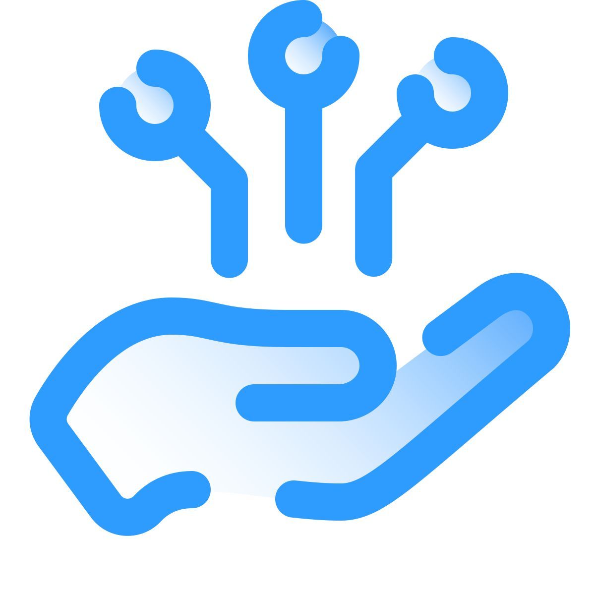 pulsar gradient style digitale icon