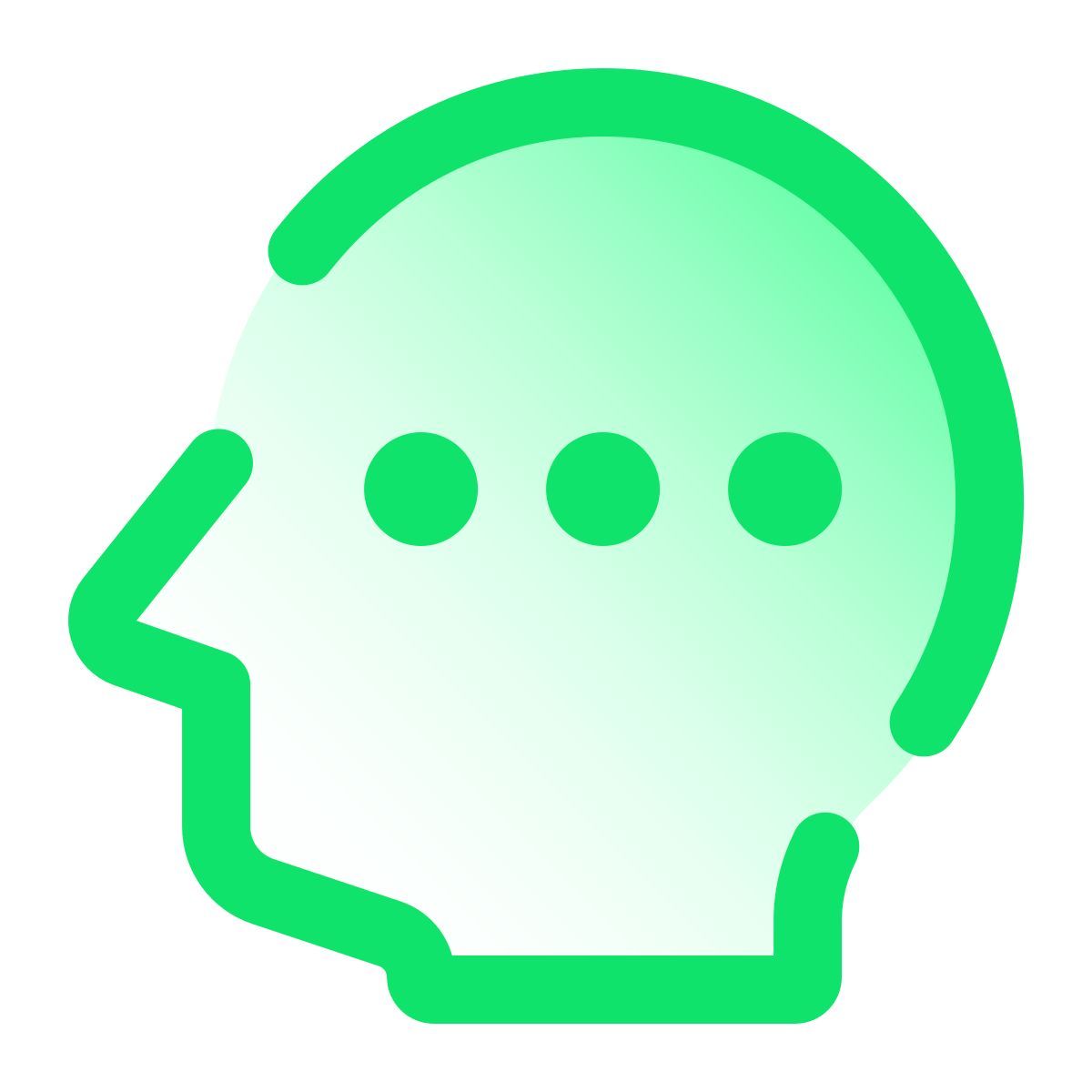 pulsar gradient style décision neutre icon