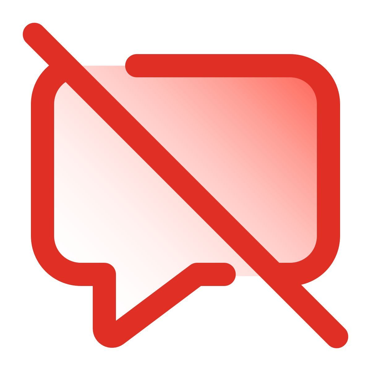 pulsar gradient style no comments icon