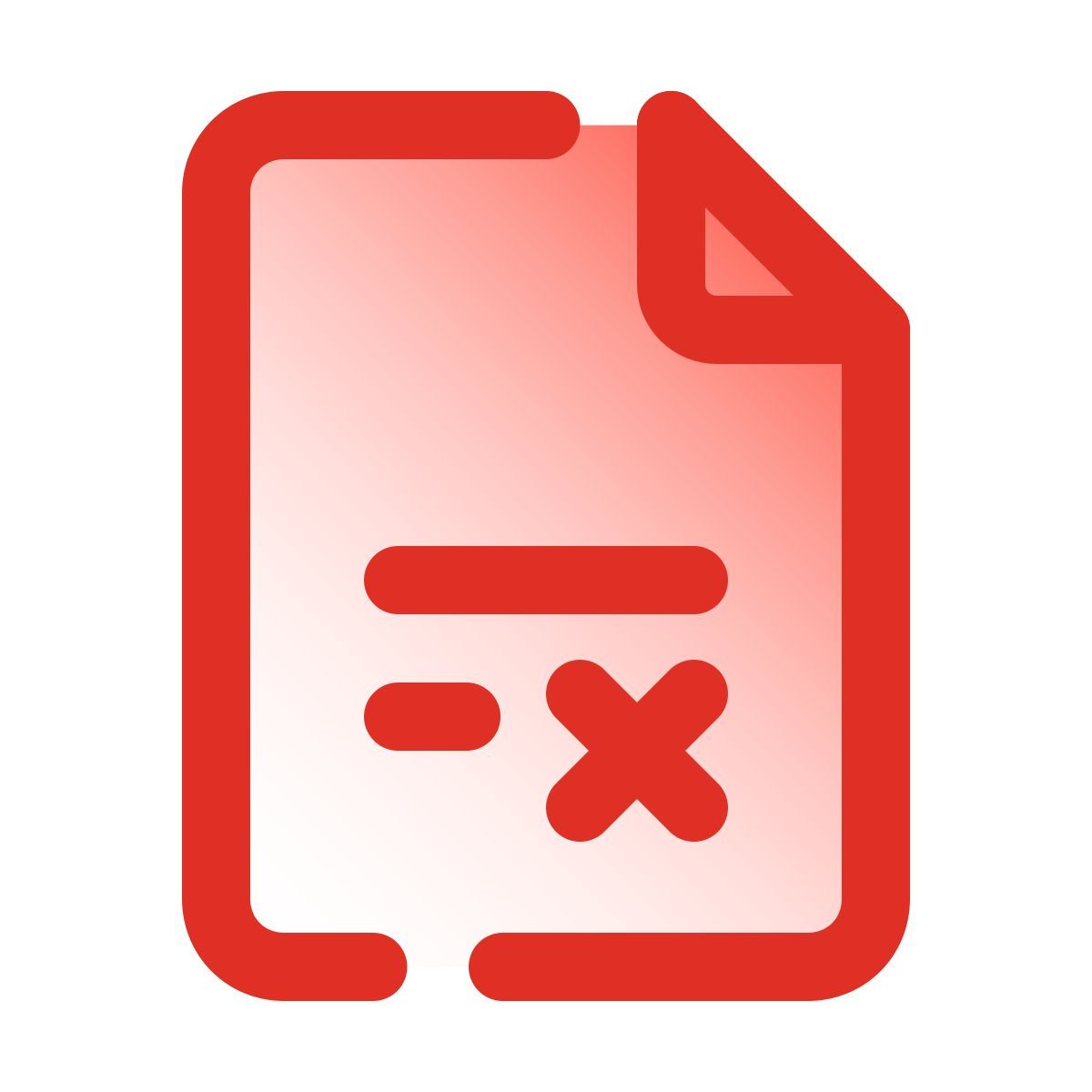 pulsar gradient style nessun registro icon