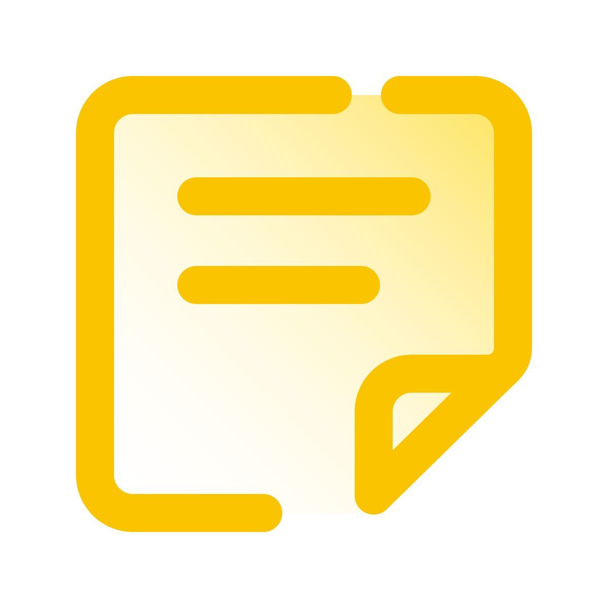 pulsar gradient style nota icon