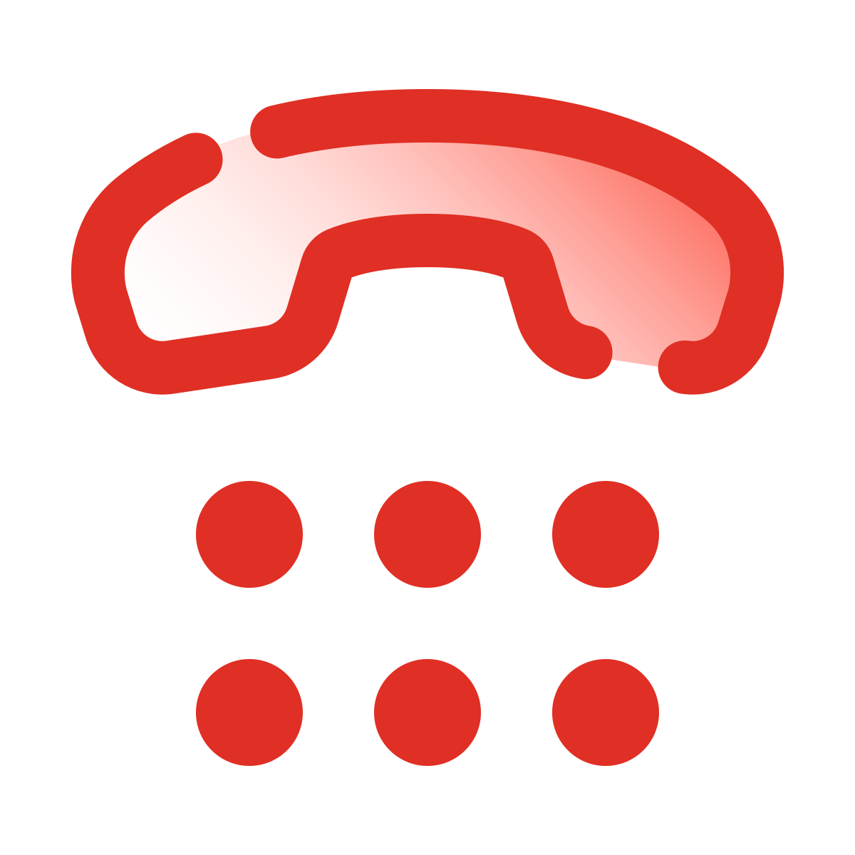 pulsar gradient style number pad icon