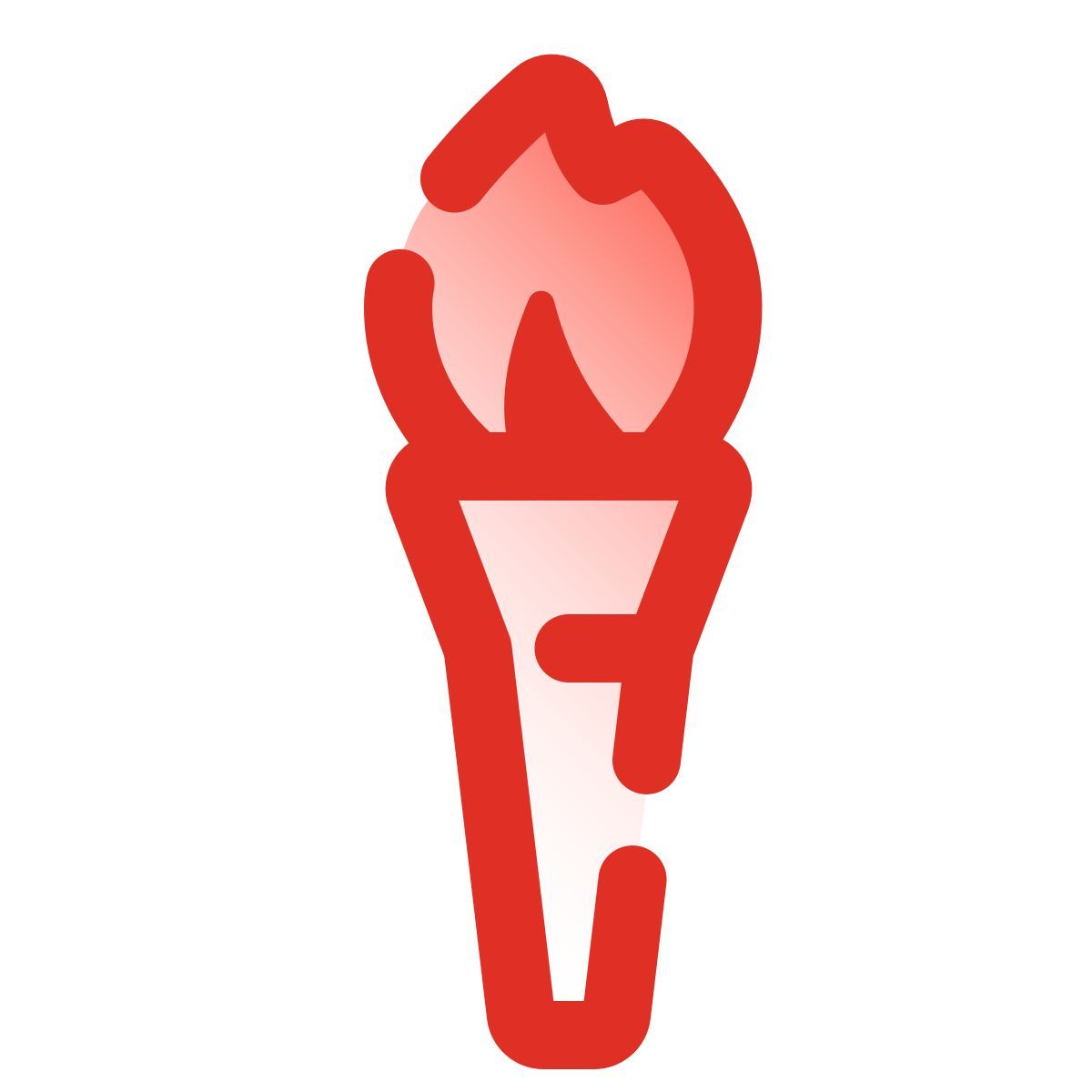 pulsar gradient style 올림픽 성화 icon