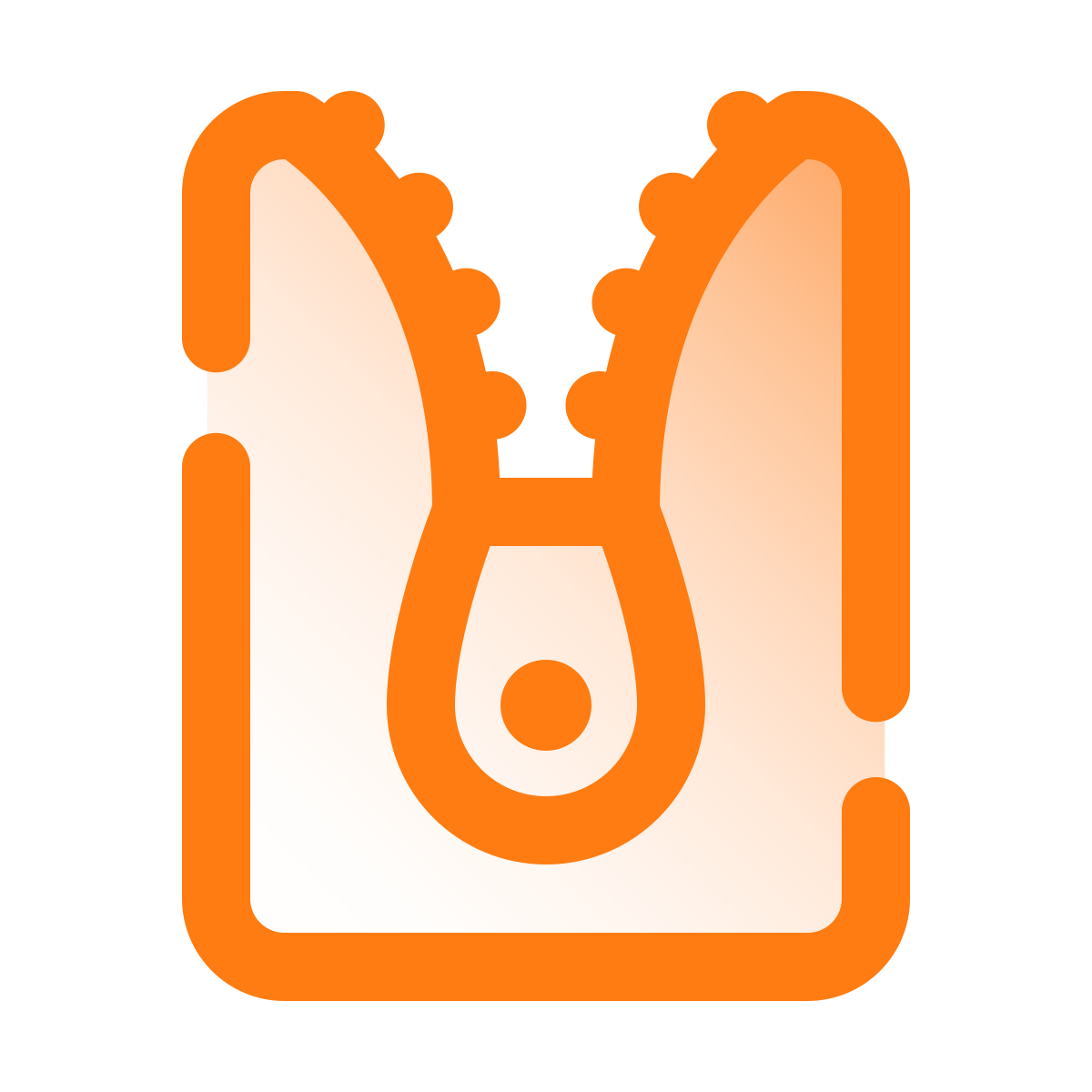 pulsar gradient style open archive icon