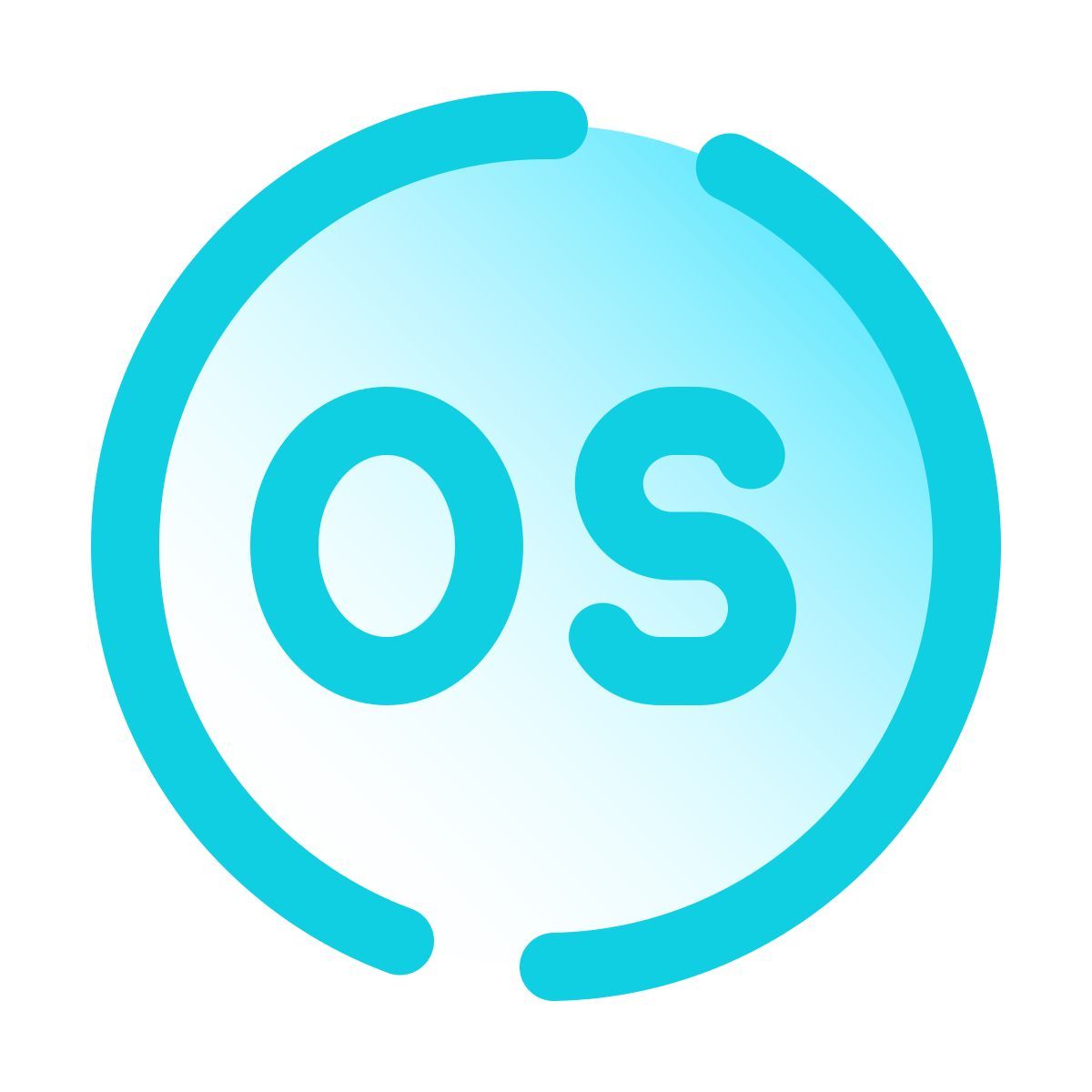 pulsar gradient style sistema operativo icon