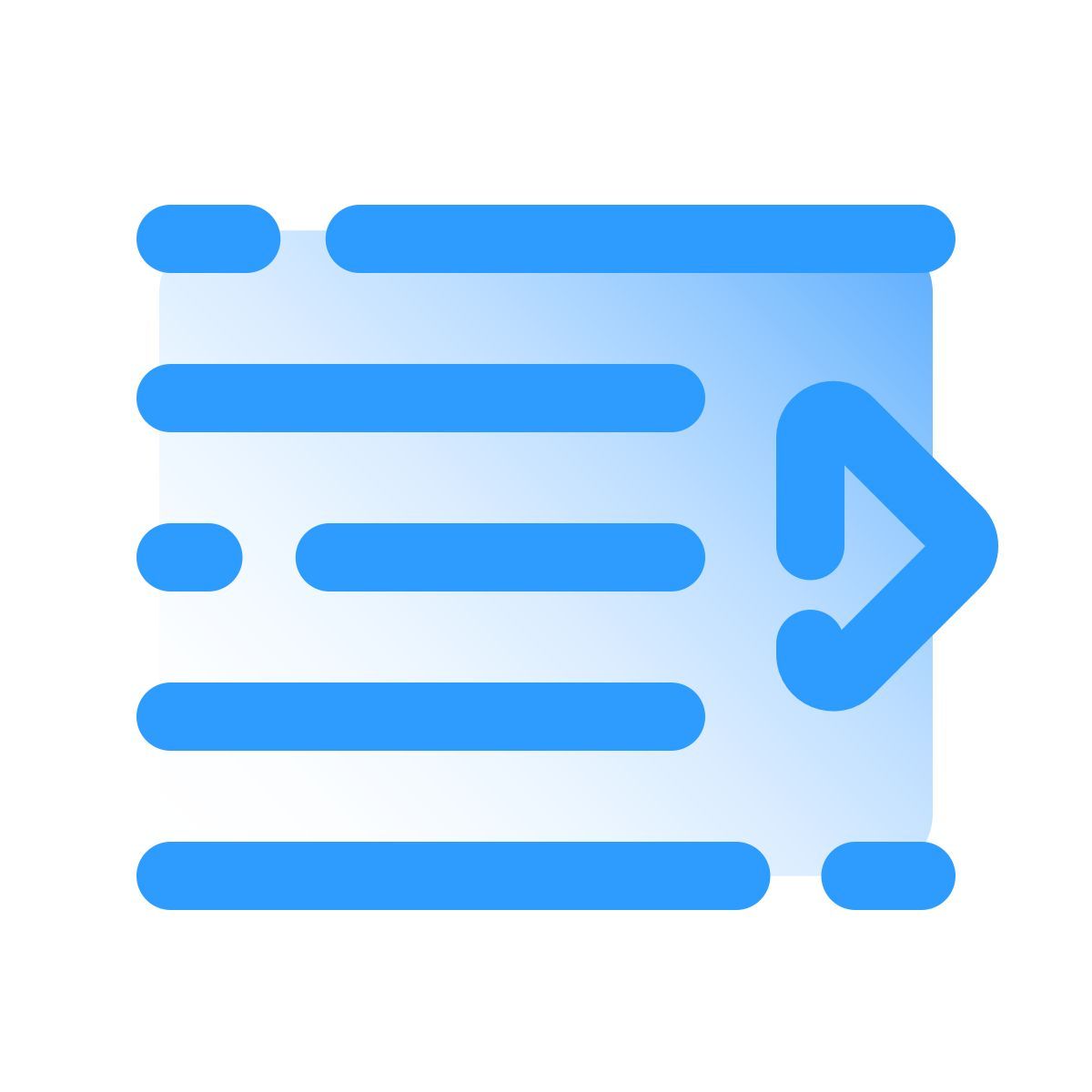 pulsar gradient style diminuer le retrait icon