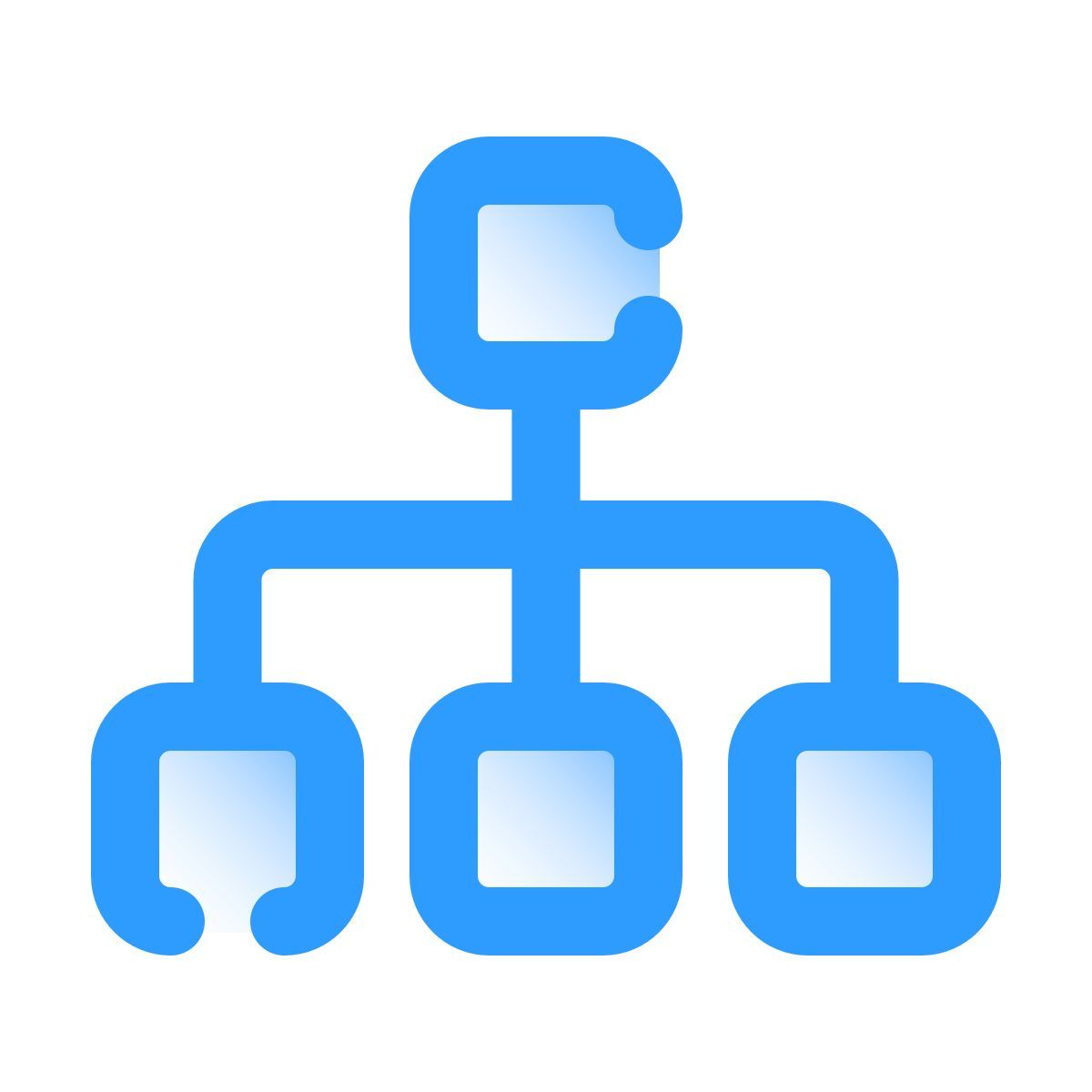 pulsar gradient style 병렬 작업 icon