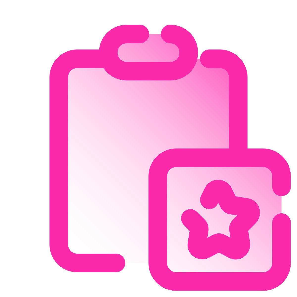 pulsar gradient style paste special icon