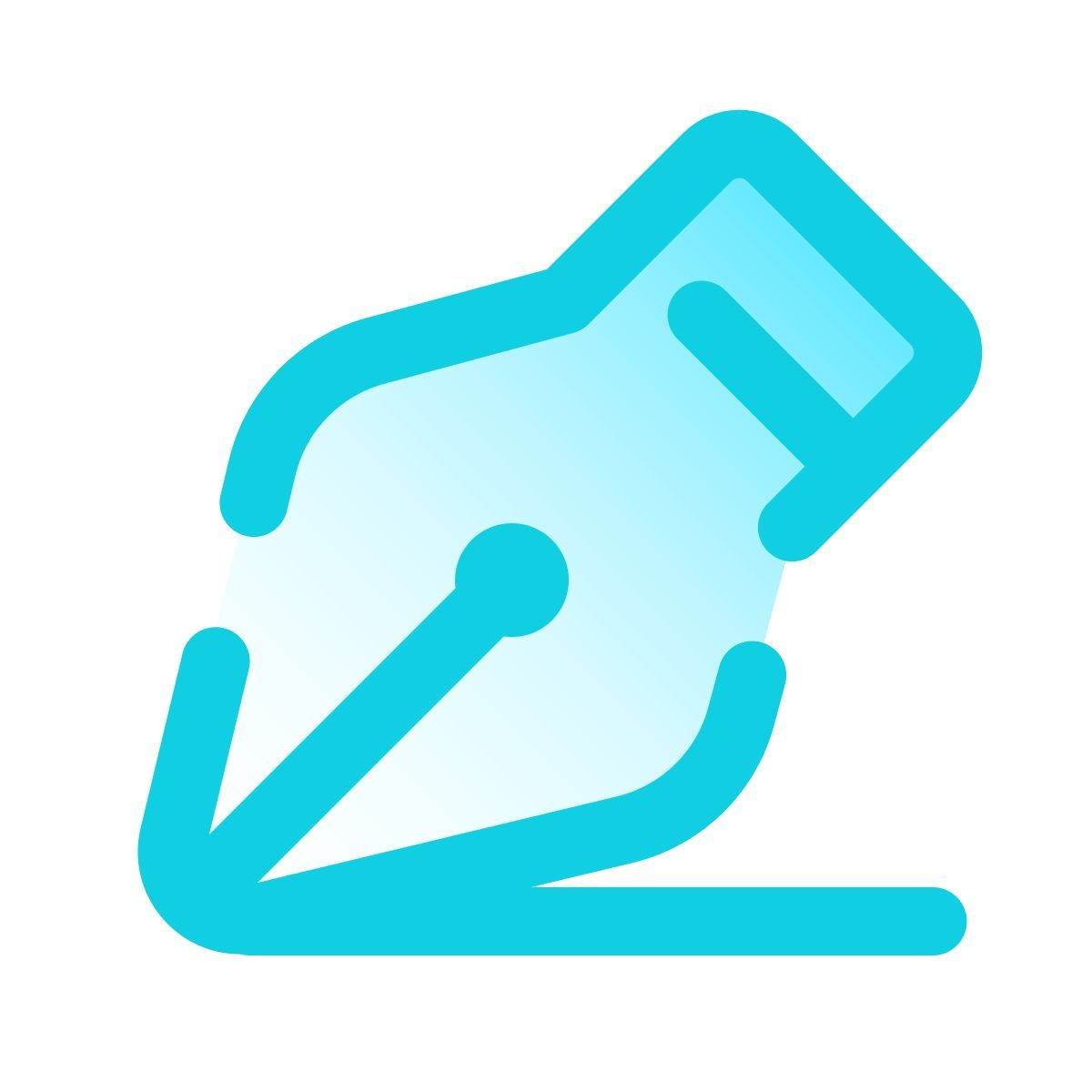 pulsar gradient style pen icon