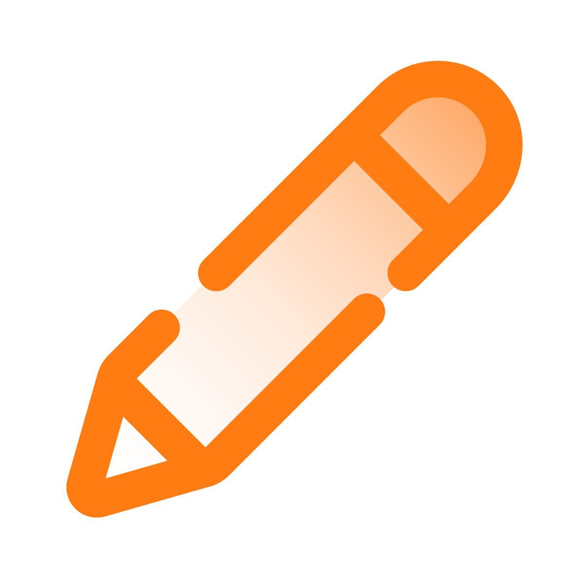 pulsar gradient style pencil icon