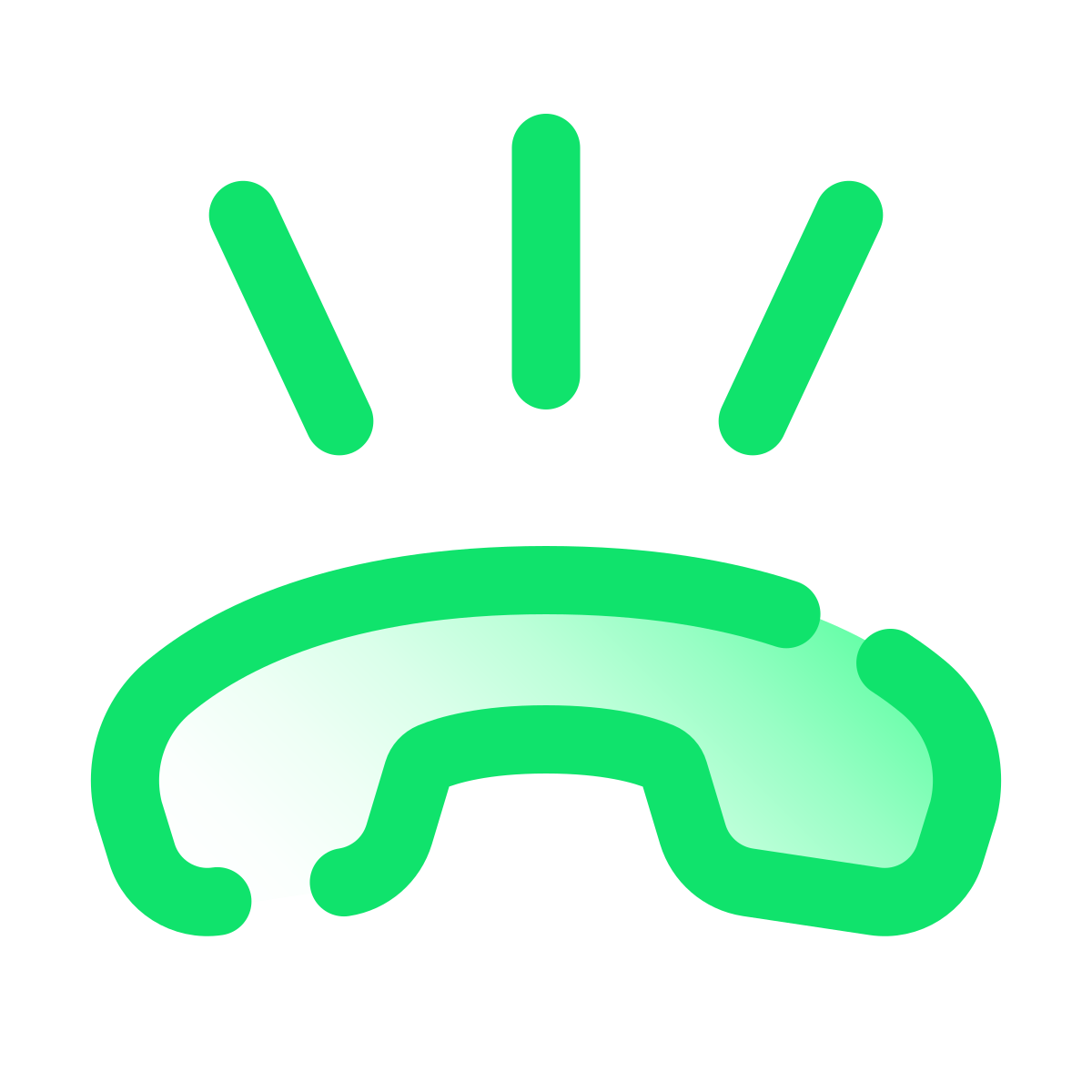 pulsar gradient style phone ringing icon
