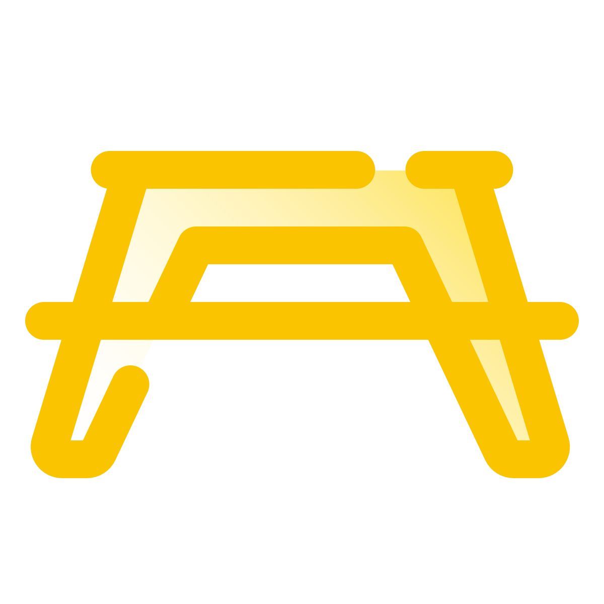 pulsar gradient style tavolo da picnic icon