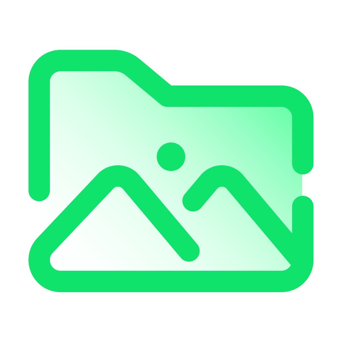 pulsar gradient style dossier de photos icon