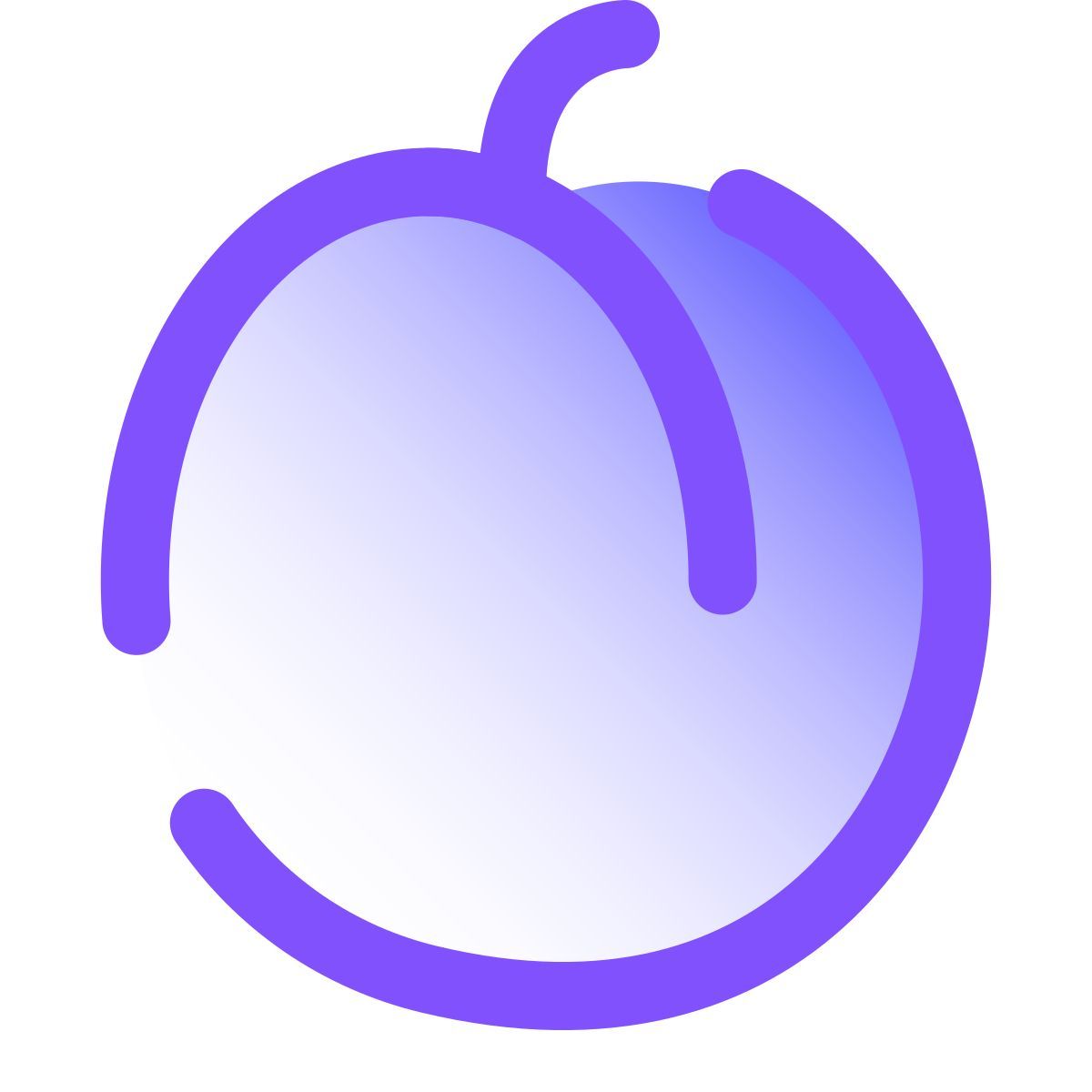 pulsar gradient style plum icon