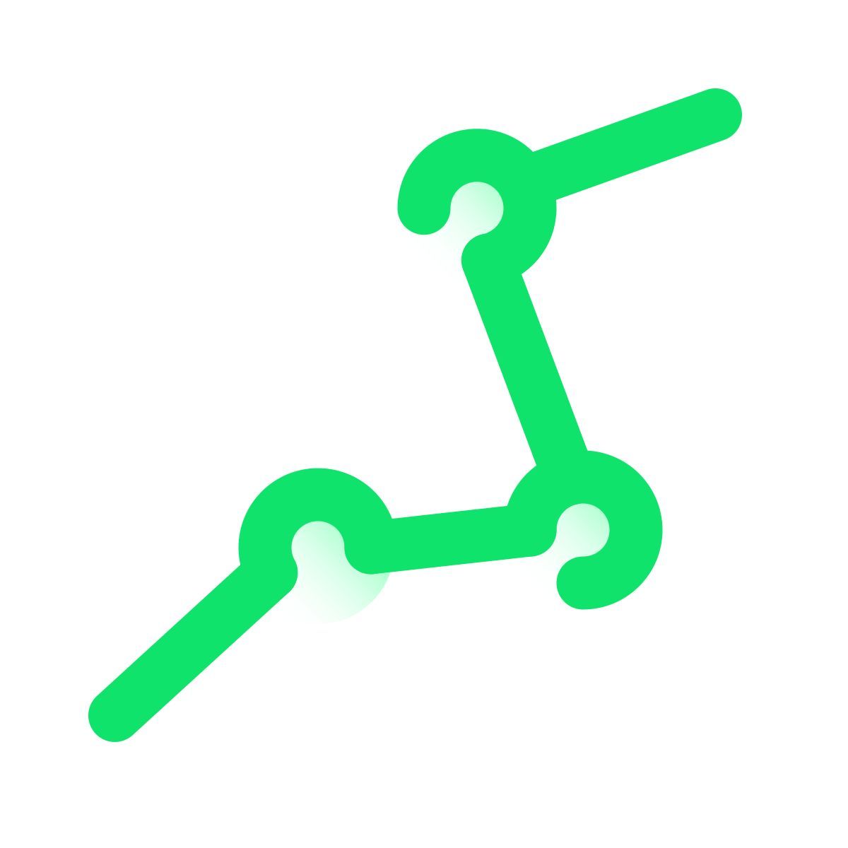 pulsar gradient style polyline icon