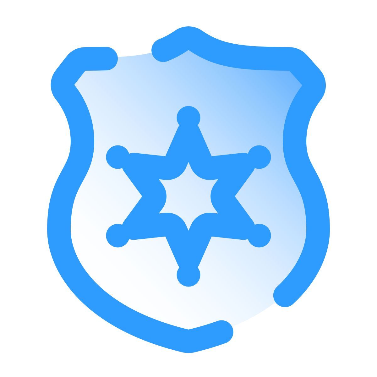 pulsar gradient style 公共安全 icon