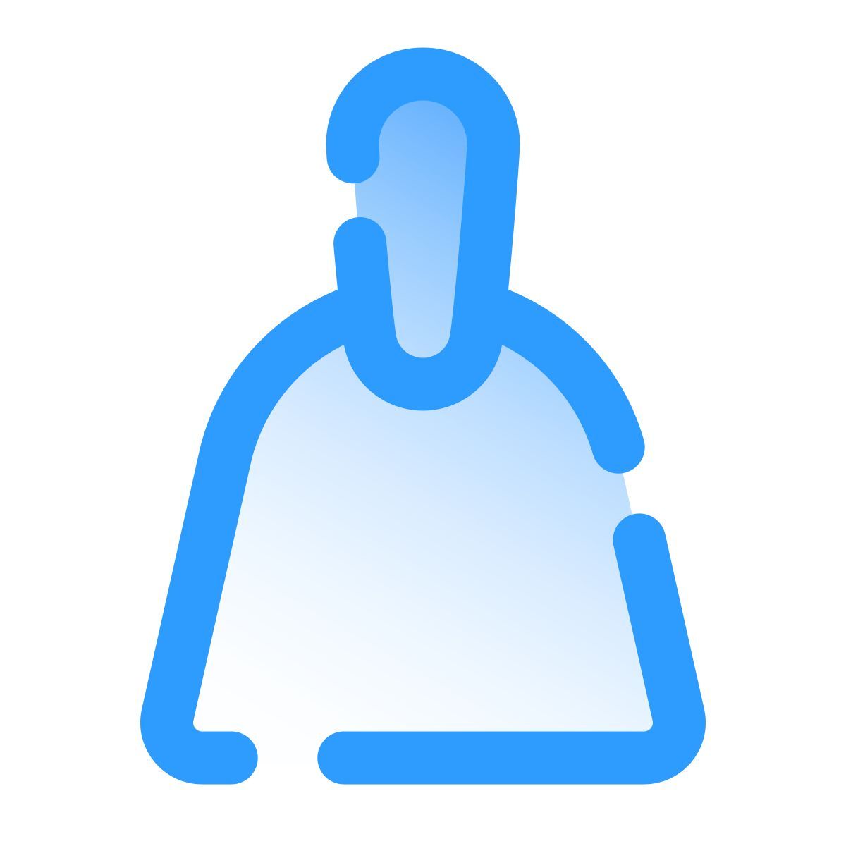 pulsar gradient style putty knife icon