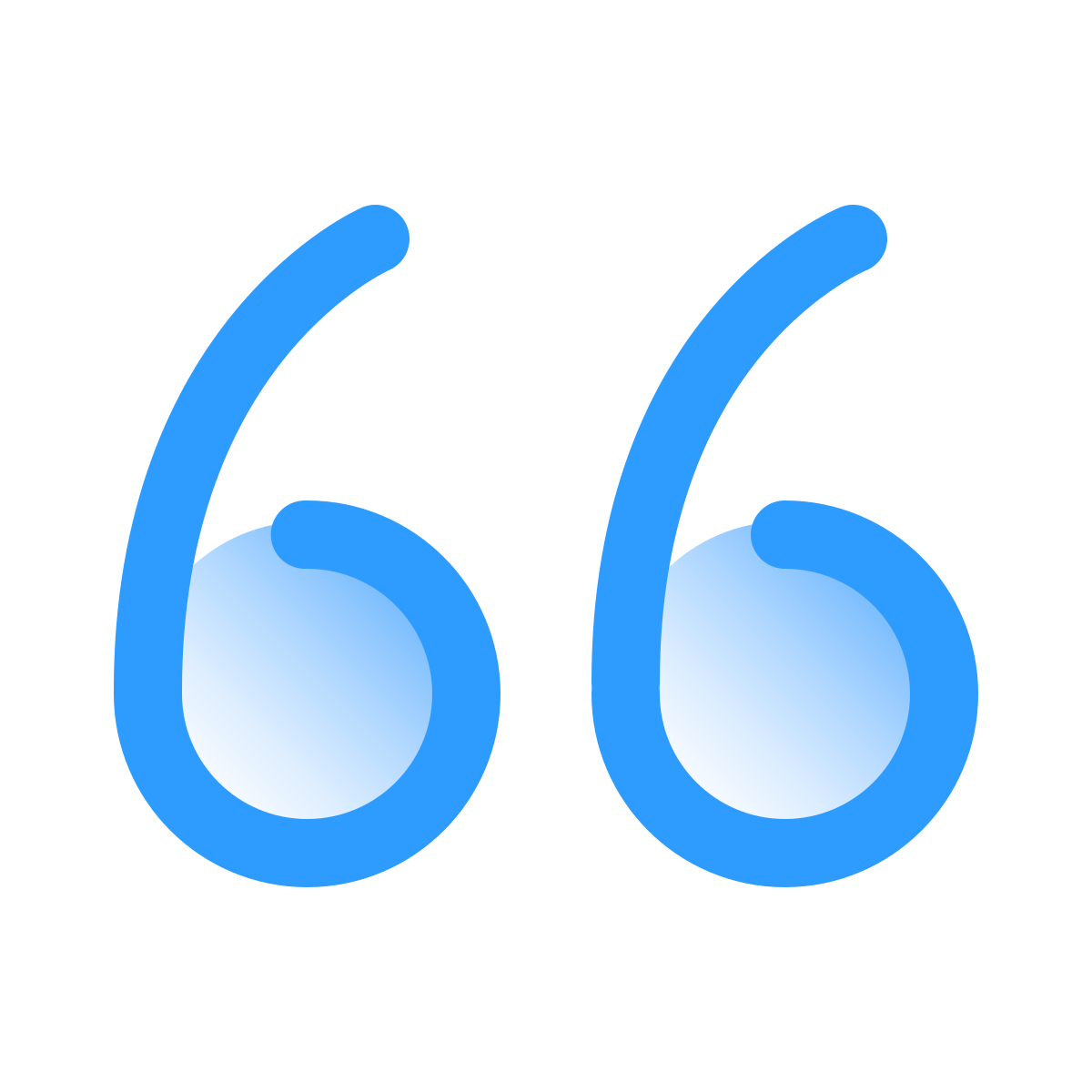 pulsar gradient style quote left icon
