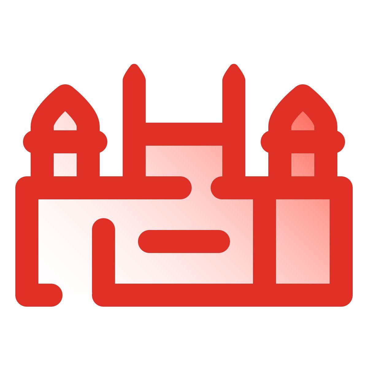 pulsar gradient style fortaleza roja icon