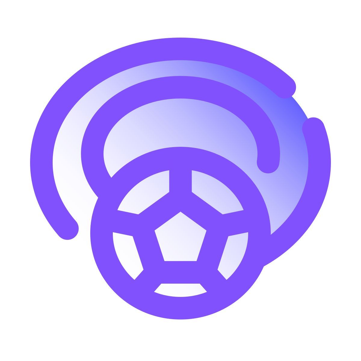 pulsar gradient style ring icon