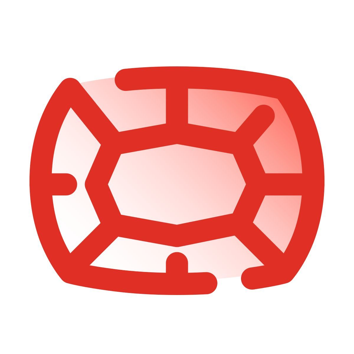 pulsar gradient style pietra preziosa icon