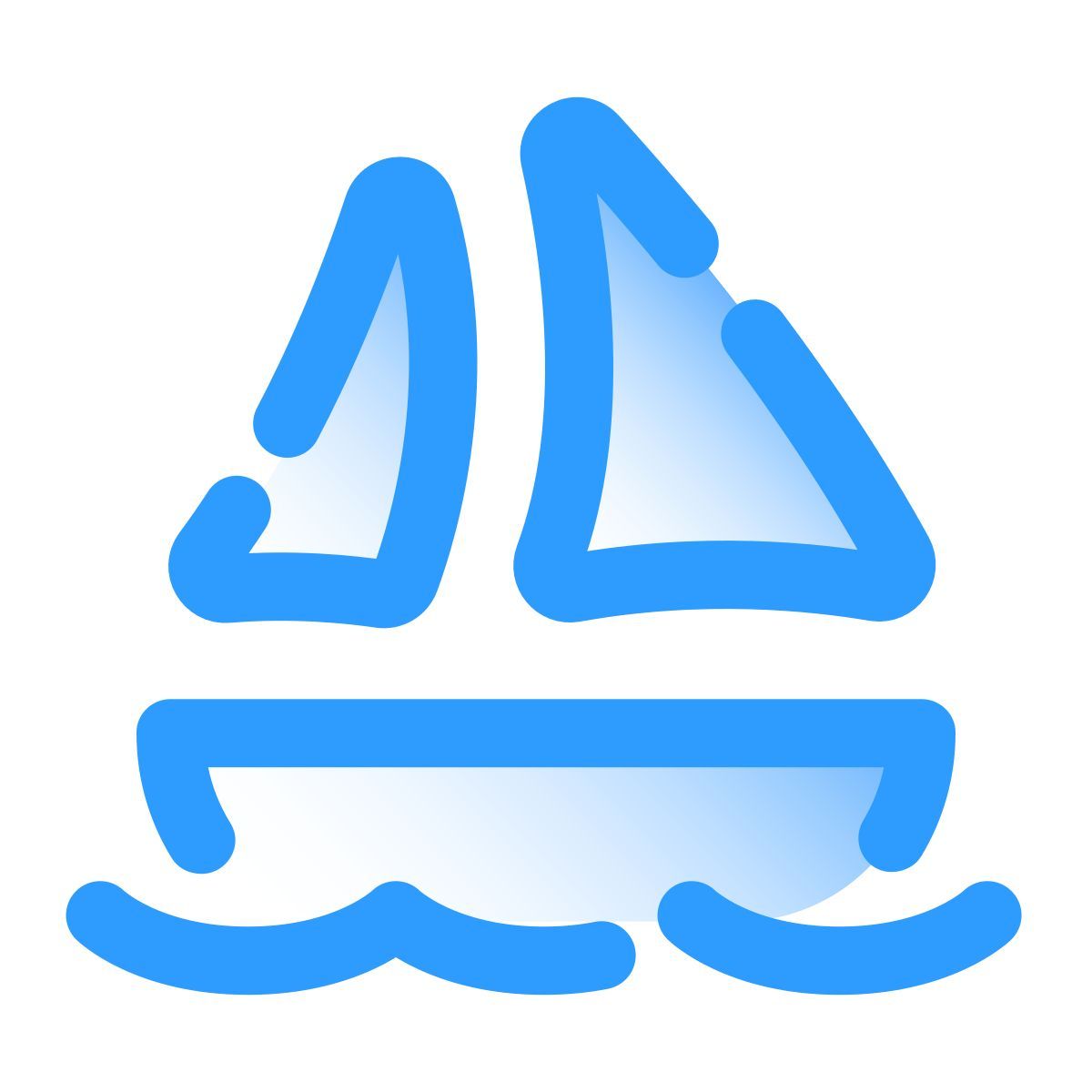 pulsar gradient style barca a vela icon