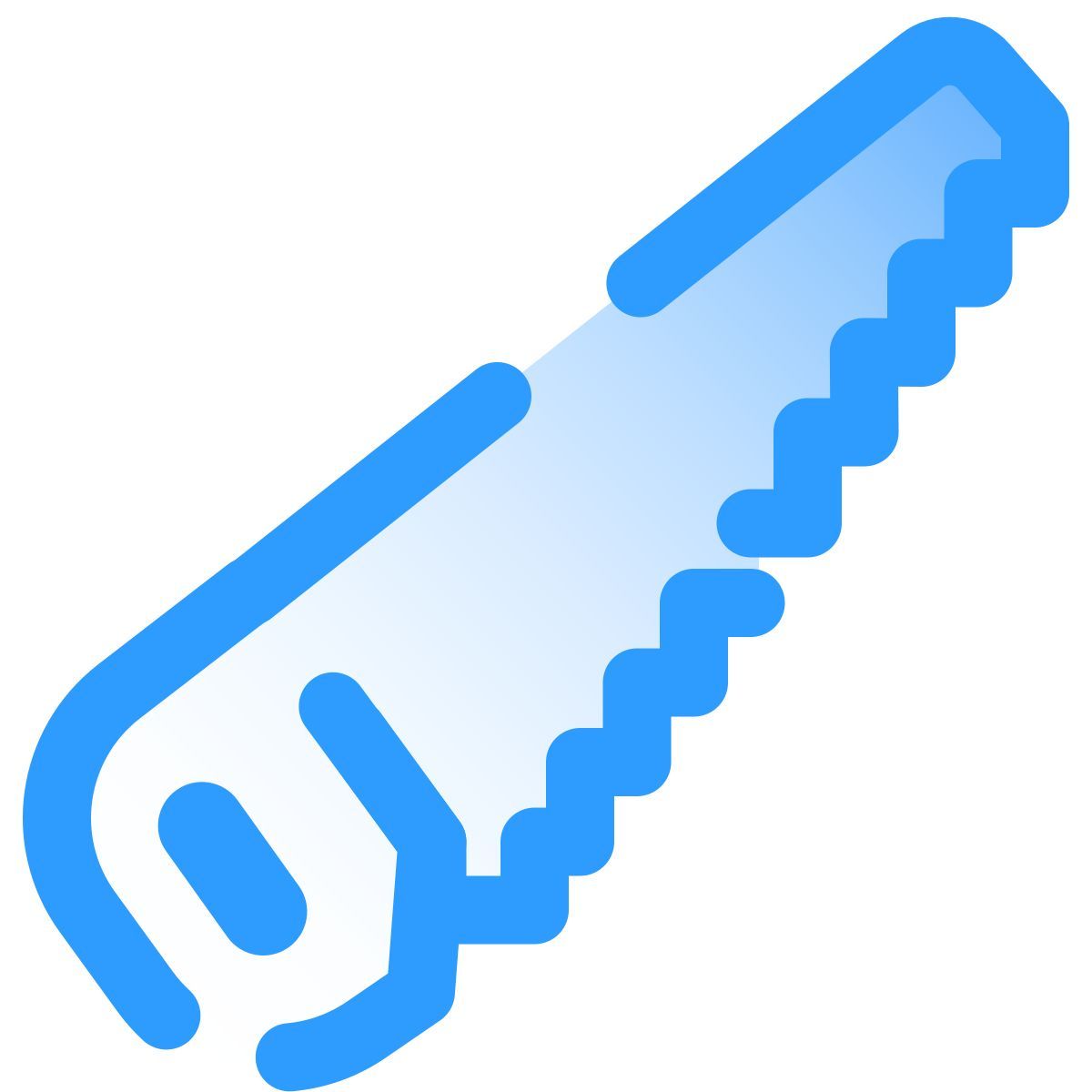 pulsar gradient style saw icon