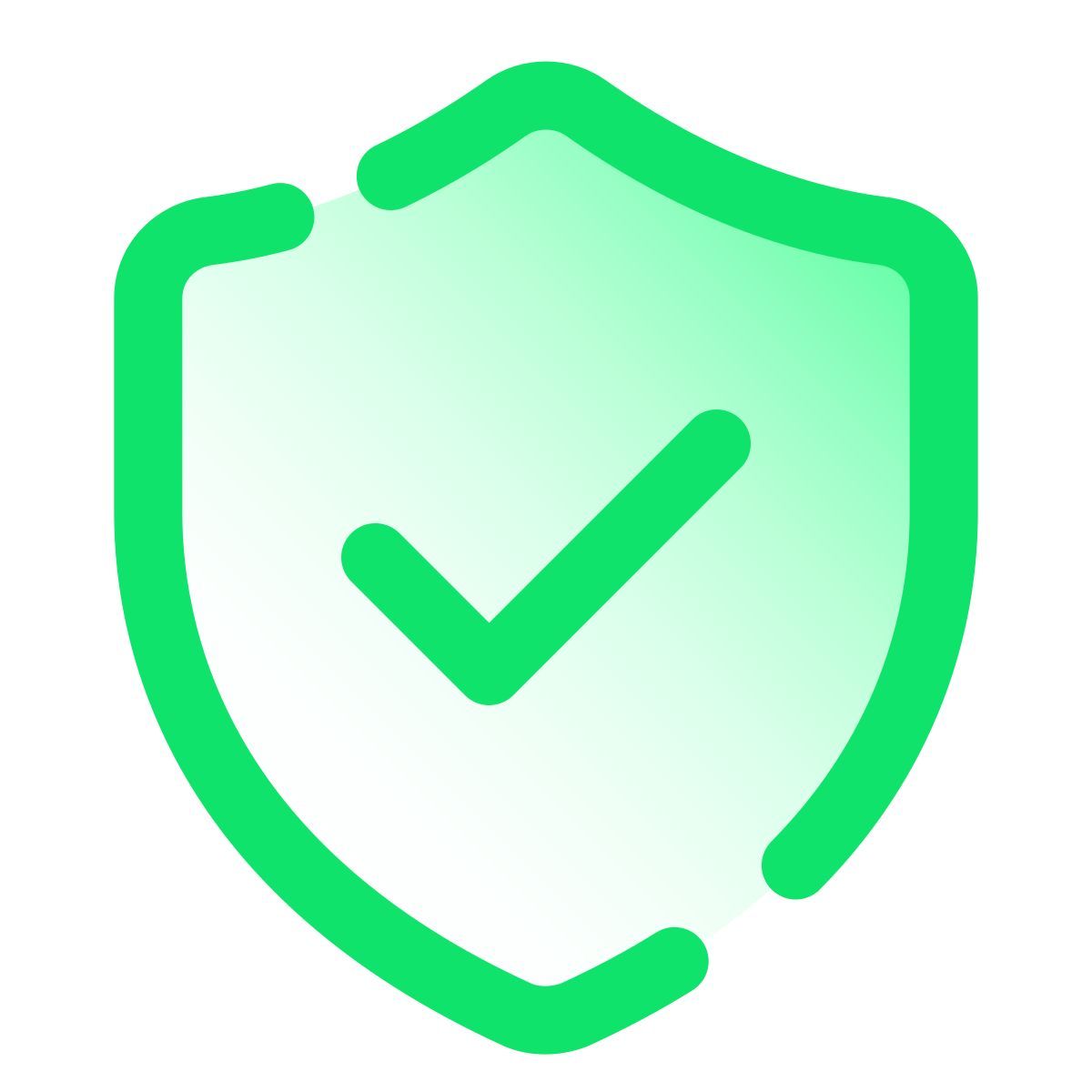 pulsar gradient style sécurité vérifiée icon